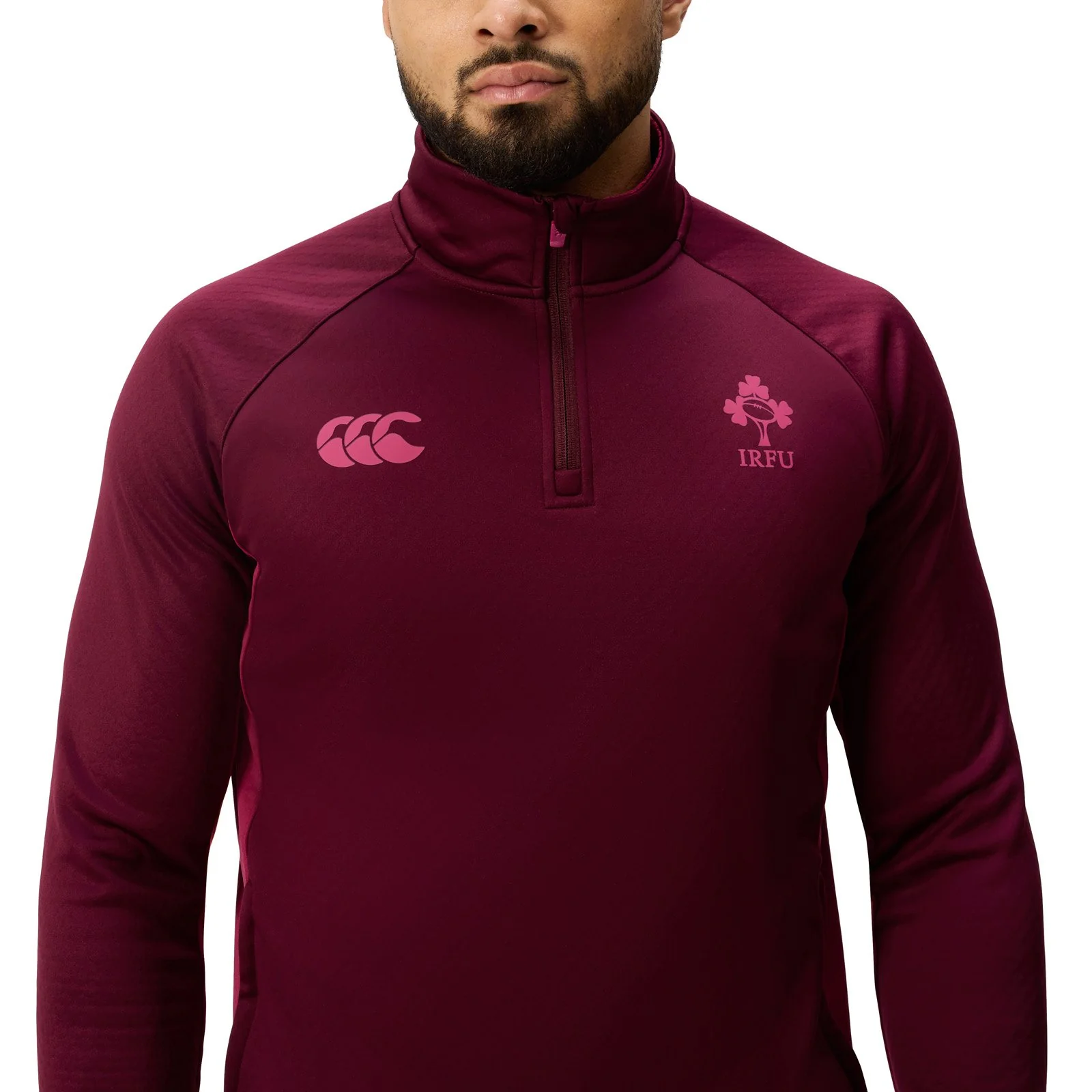 Canterbury IRFU Ireland Rugby Team Half-Zip Training Top - Image 4