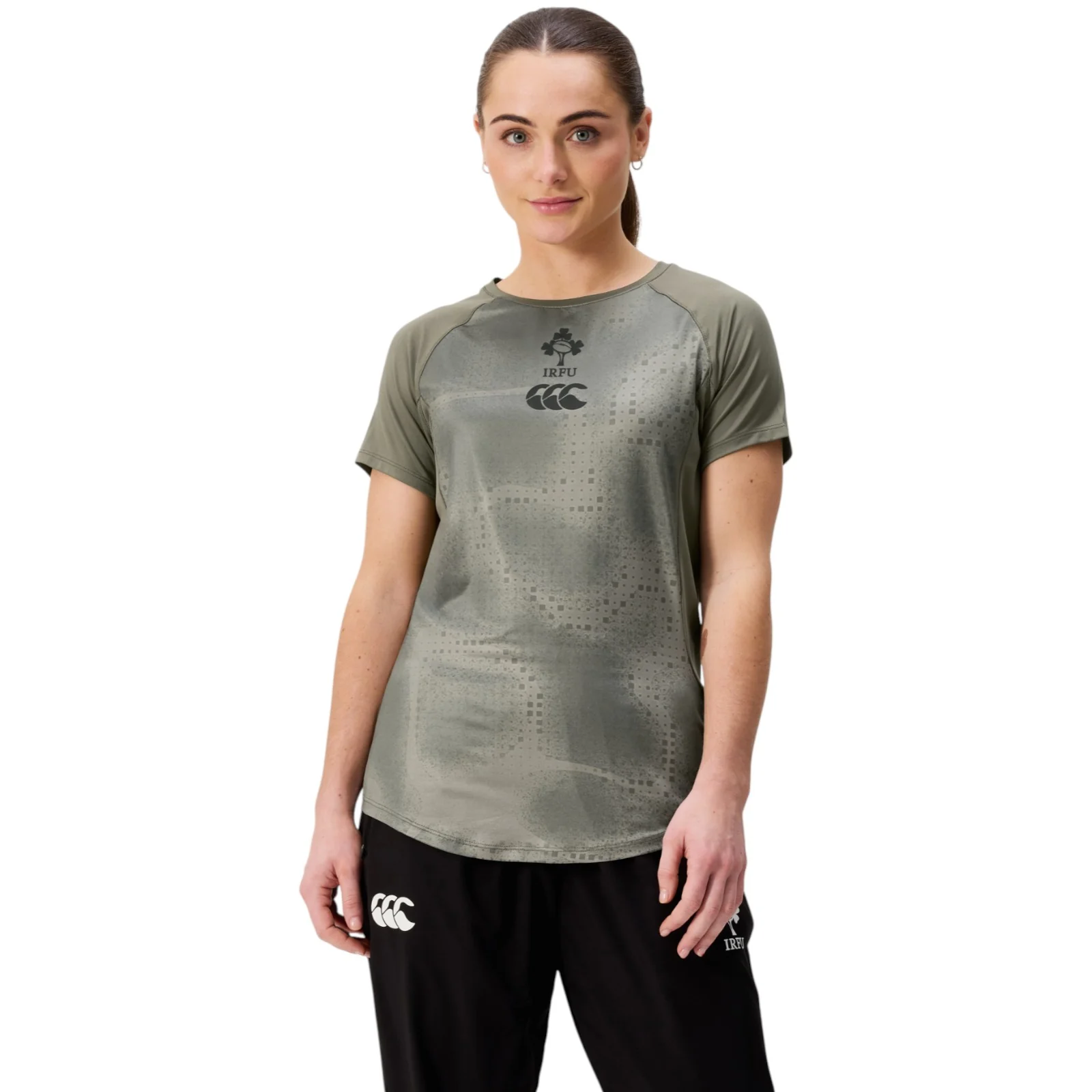 Canterbury IRFU Ireland Rugby Superlight Womens Training Top