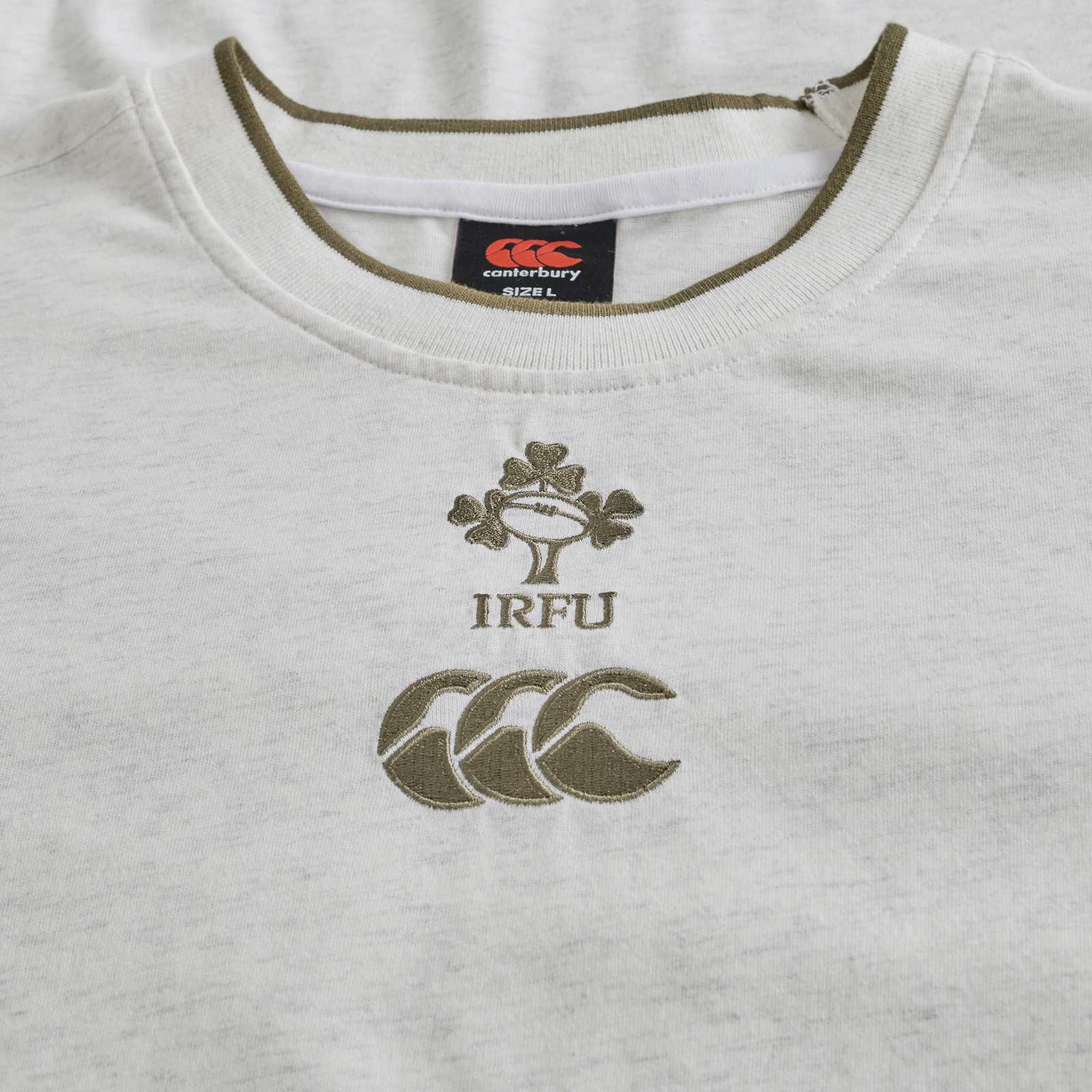 Canterbury IRFU Ireland Rugby Mens Short Sleeved T-Shirt - Image 6