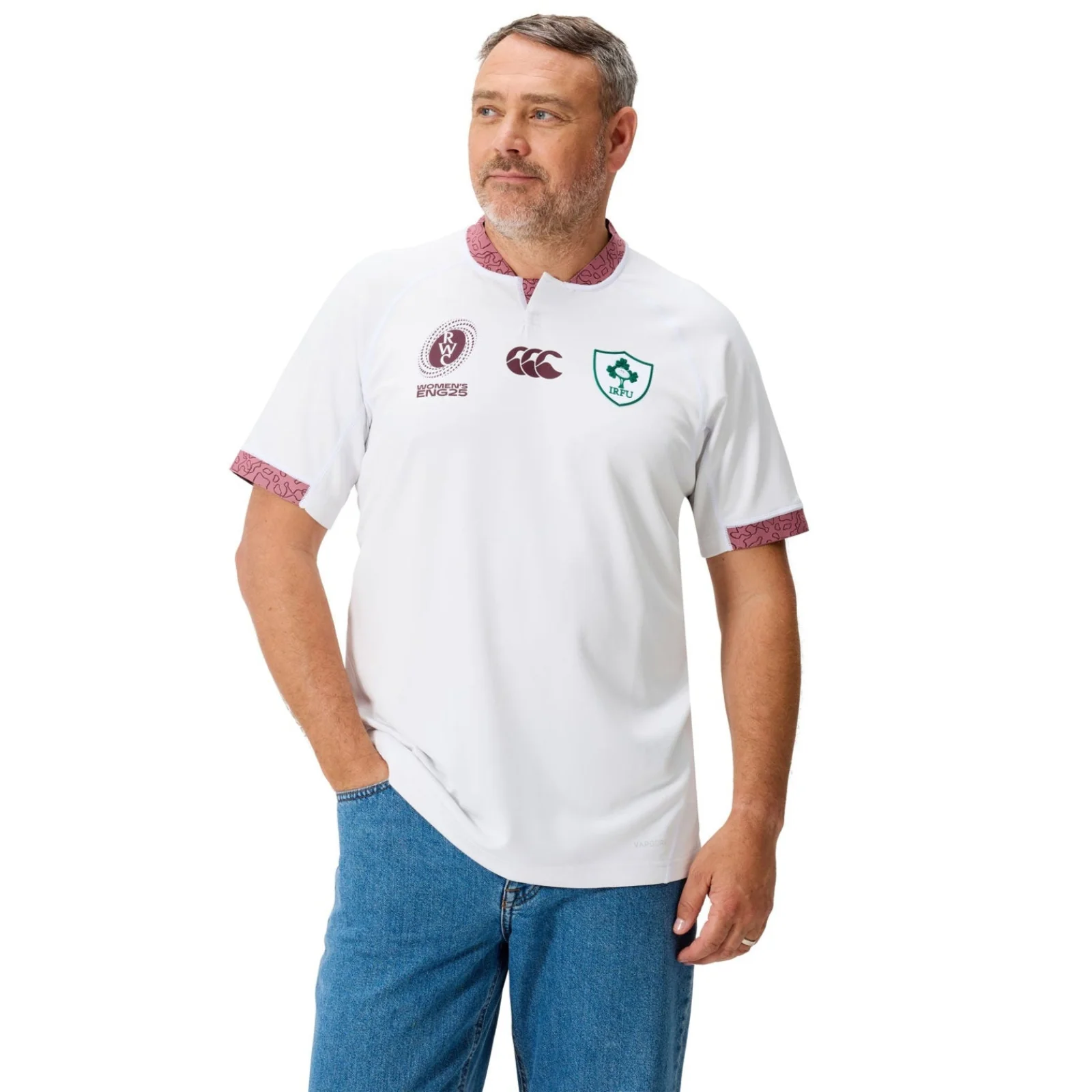 Canterbury IRFU Rugby WRWC 2025/26 Mens Alternate Pro Jersey - Image 3