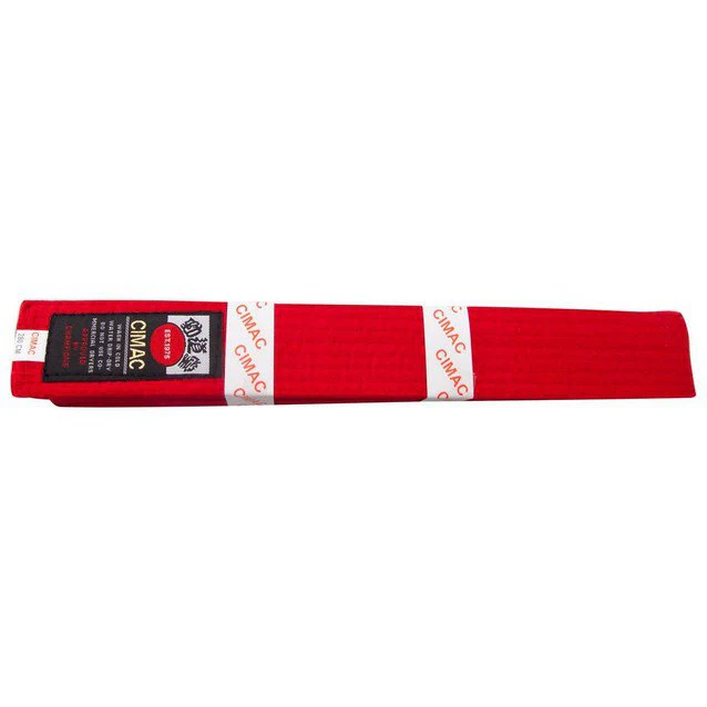 Cimac Karate Belt -240cm, Red