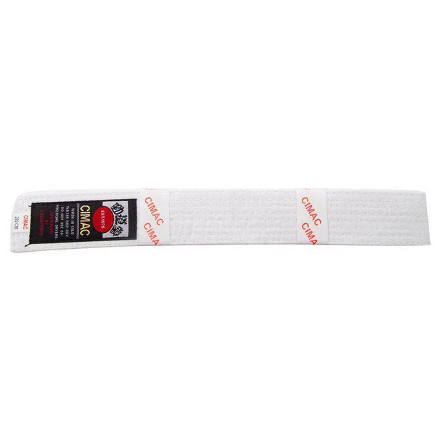 Cimac Karate Belt - 280cm White