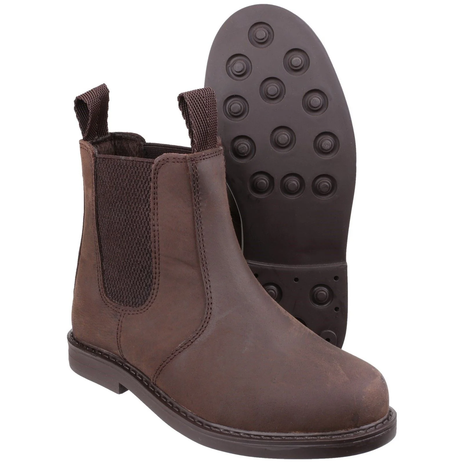Cotswold Boys Camberwell Pull On Dealer Boot Brown - Image 3