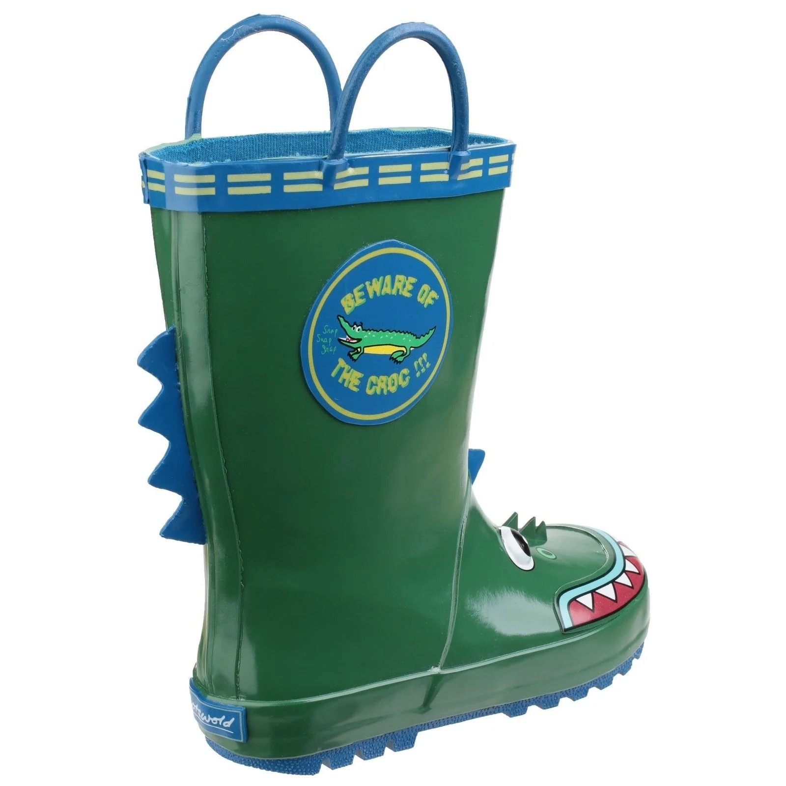 Cotswold Infant Kids Puddle Waterproof Pull On Boot Crocodile - Image 3