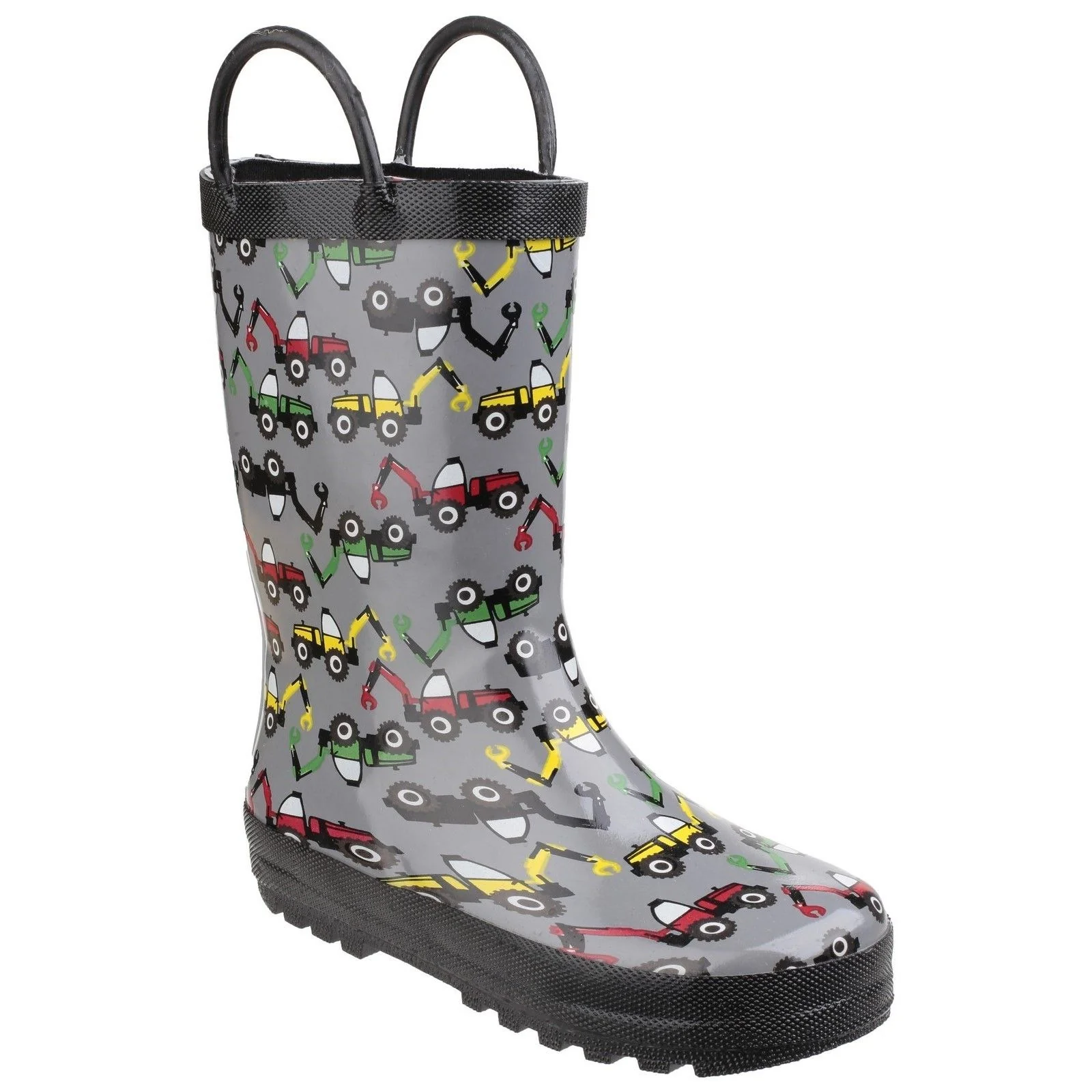 Cotswold Infant Kids Puddle Waterproof Pull On Boot Digger - Image 6