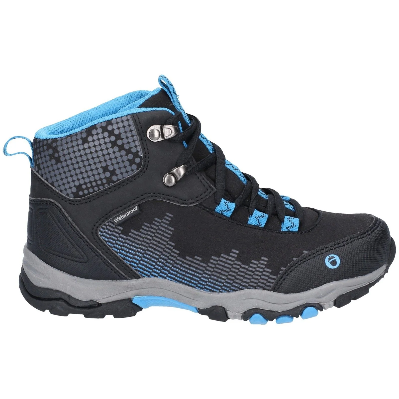 Cotswold Junior Kids Ducklington Hiking Waterproof Boot Black