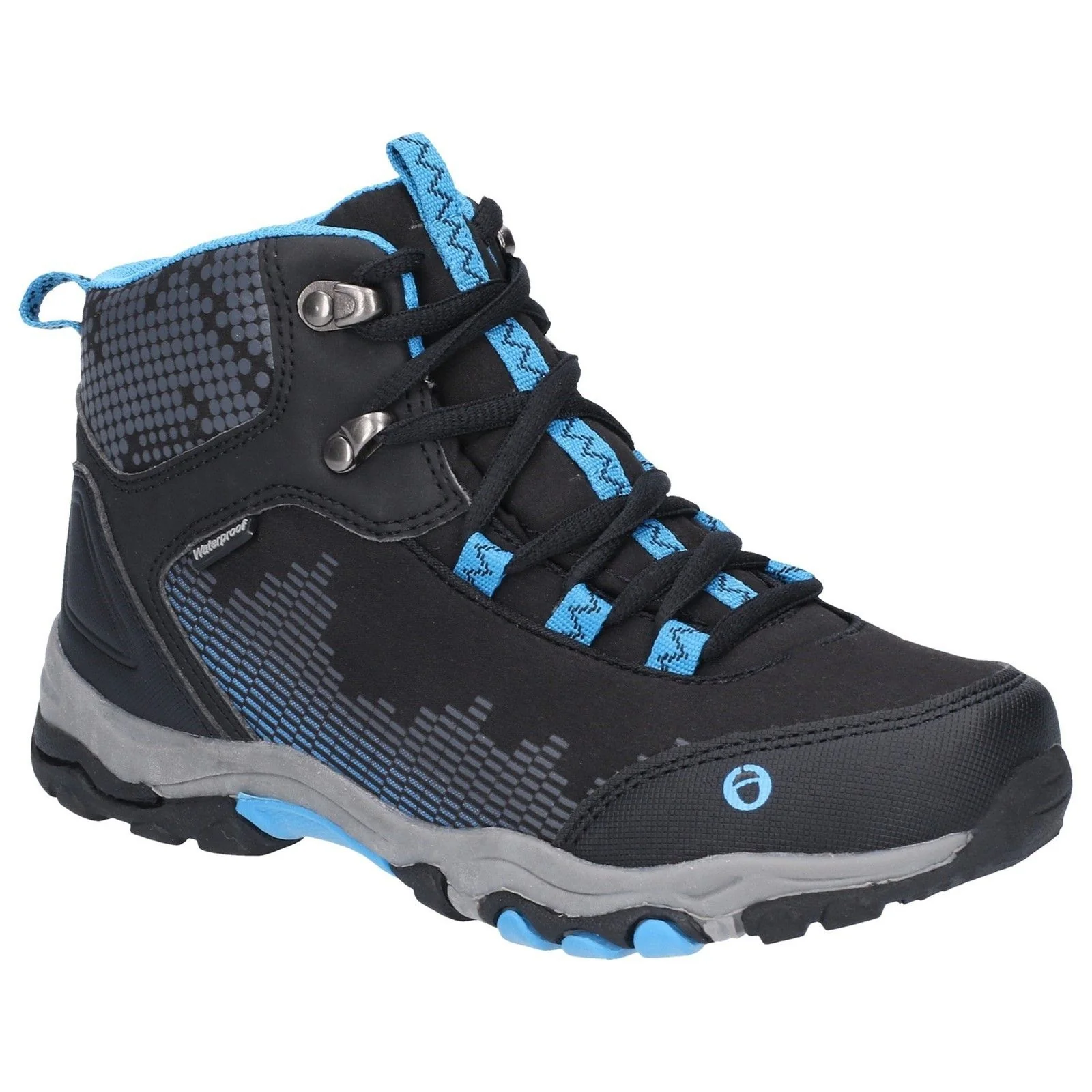 Cotswold Junior Kids Ducklington Hiking Waterproof Boot Black - Image 4
