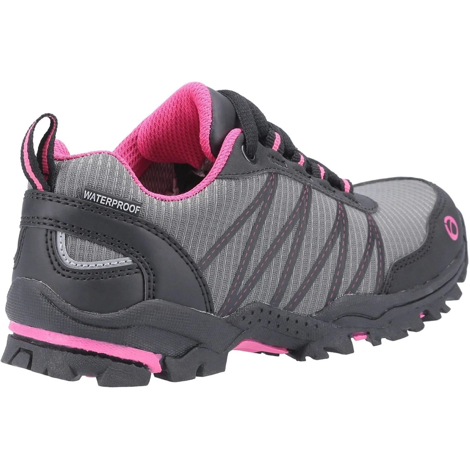Cotswold Junior Kids Littledean Hiking Waterproof Boot Pink - Image 3