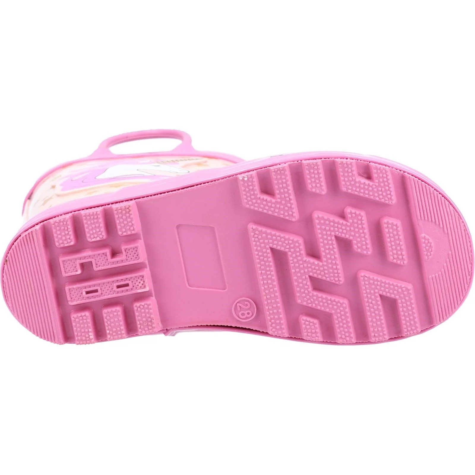Cotswold Junior Kids Puddle Waterproof Pull On Boot Unicorn - Image 2