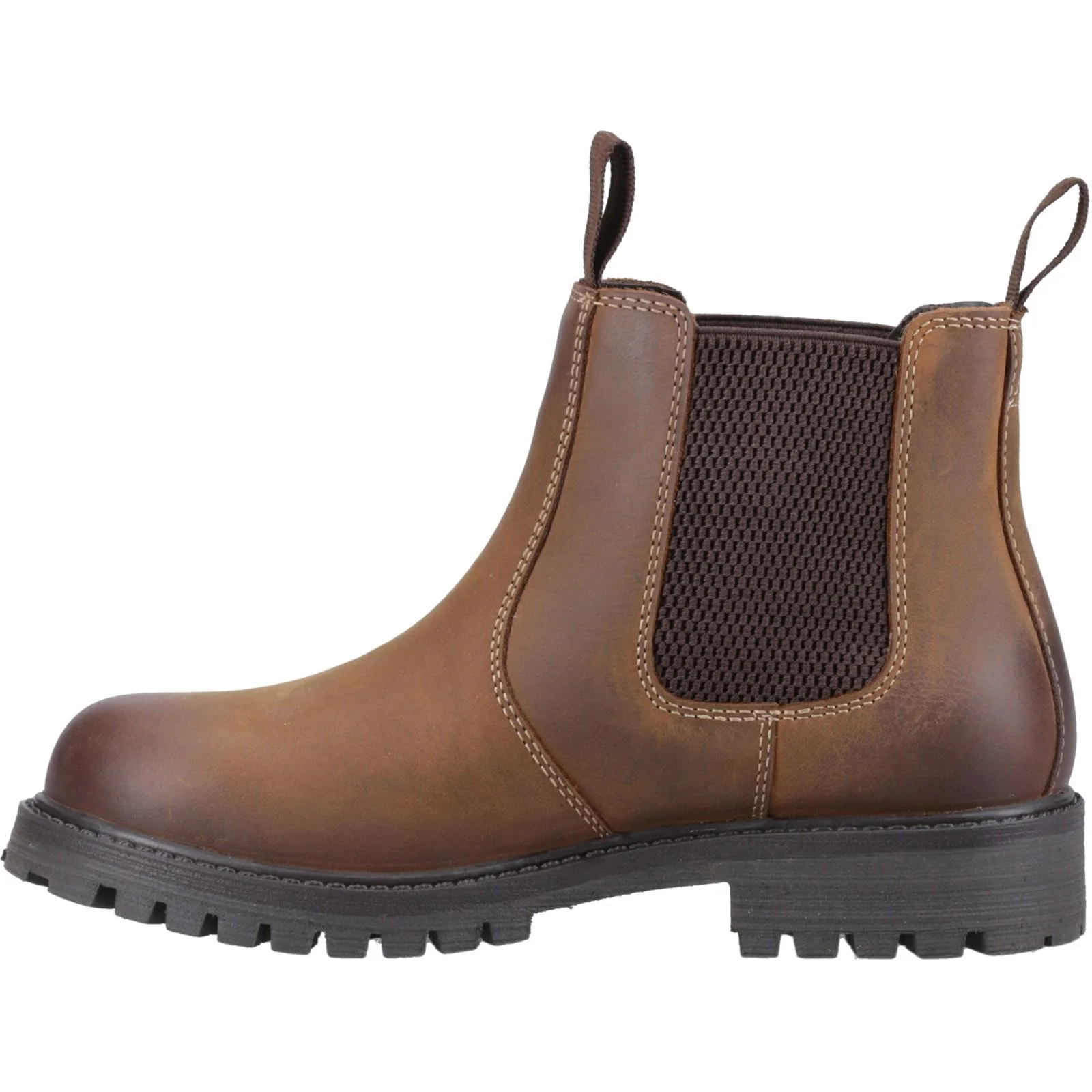Cotswold Kids Aston Pull On Dealer Boot Tan - Image 2