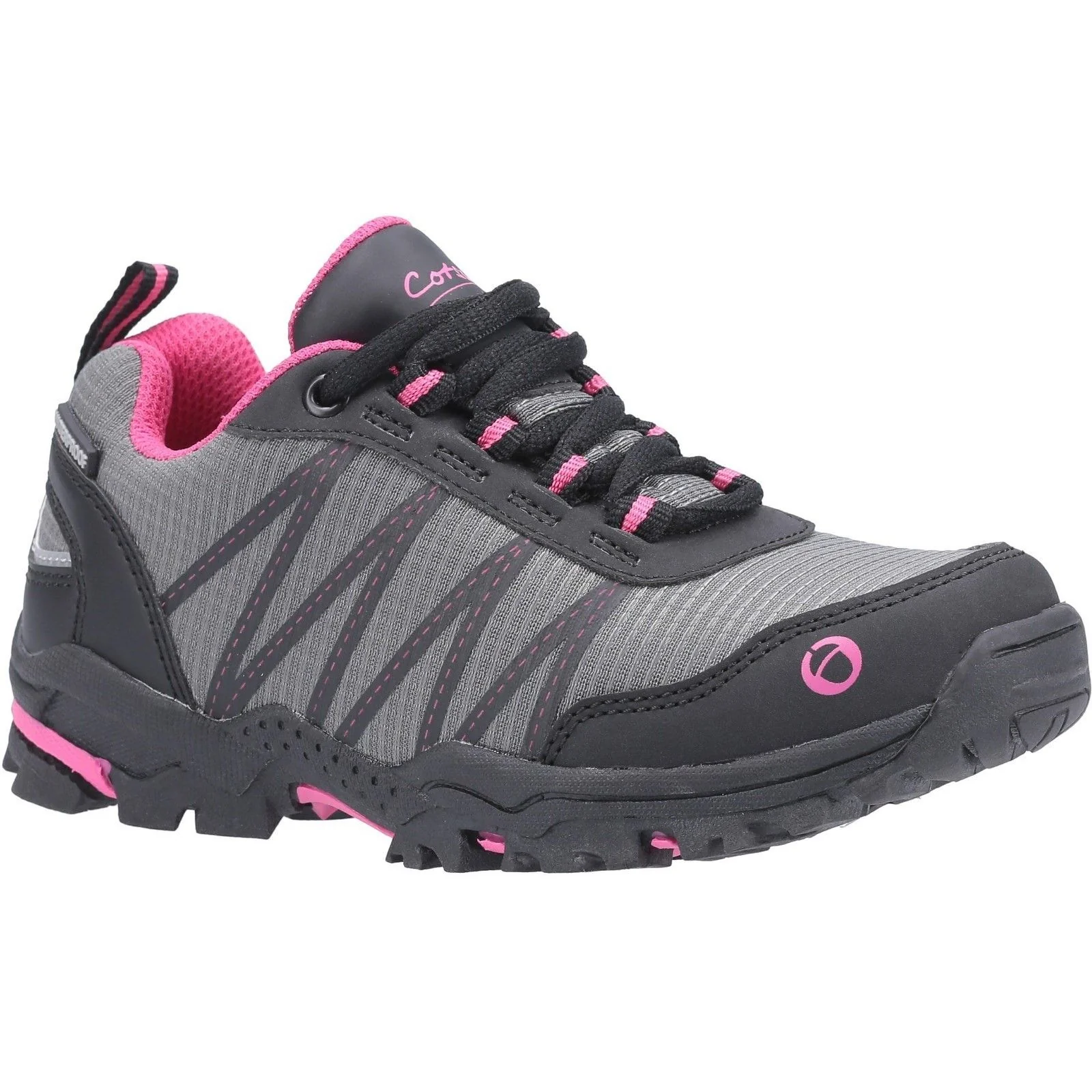 Cotswold Kids Littledean Hiking Waterproof Boot Pink - Image 4