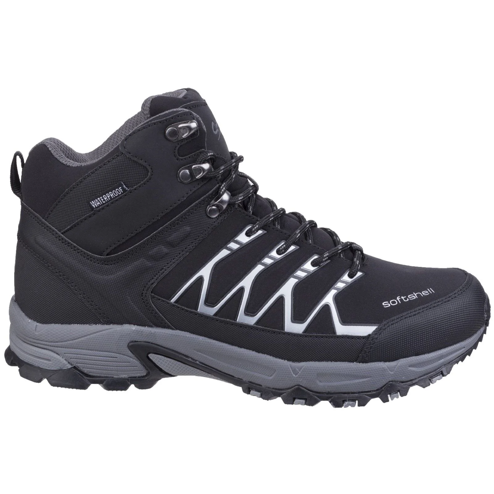Cotswold Mens Abbeydale Mid Hiker Black/Grey