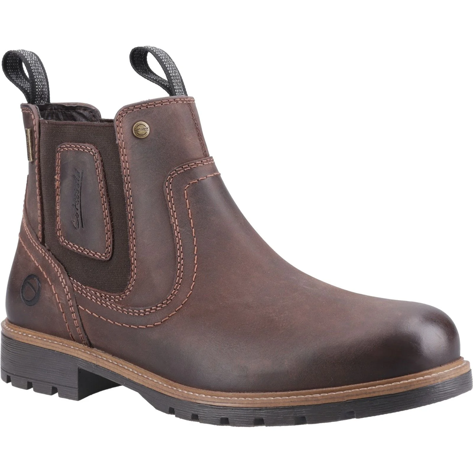 Cotswold Mens Chipping Boots Brown - Image 5