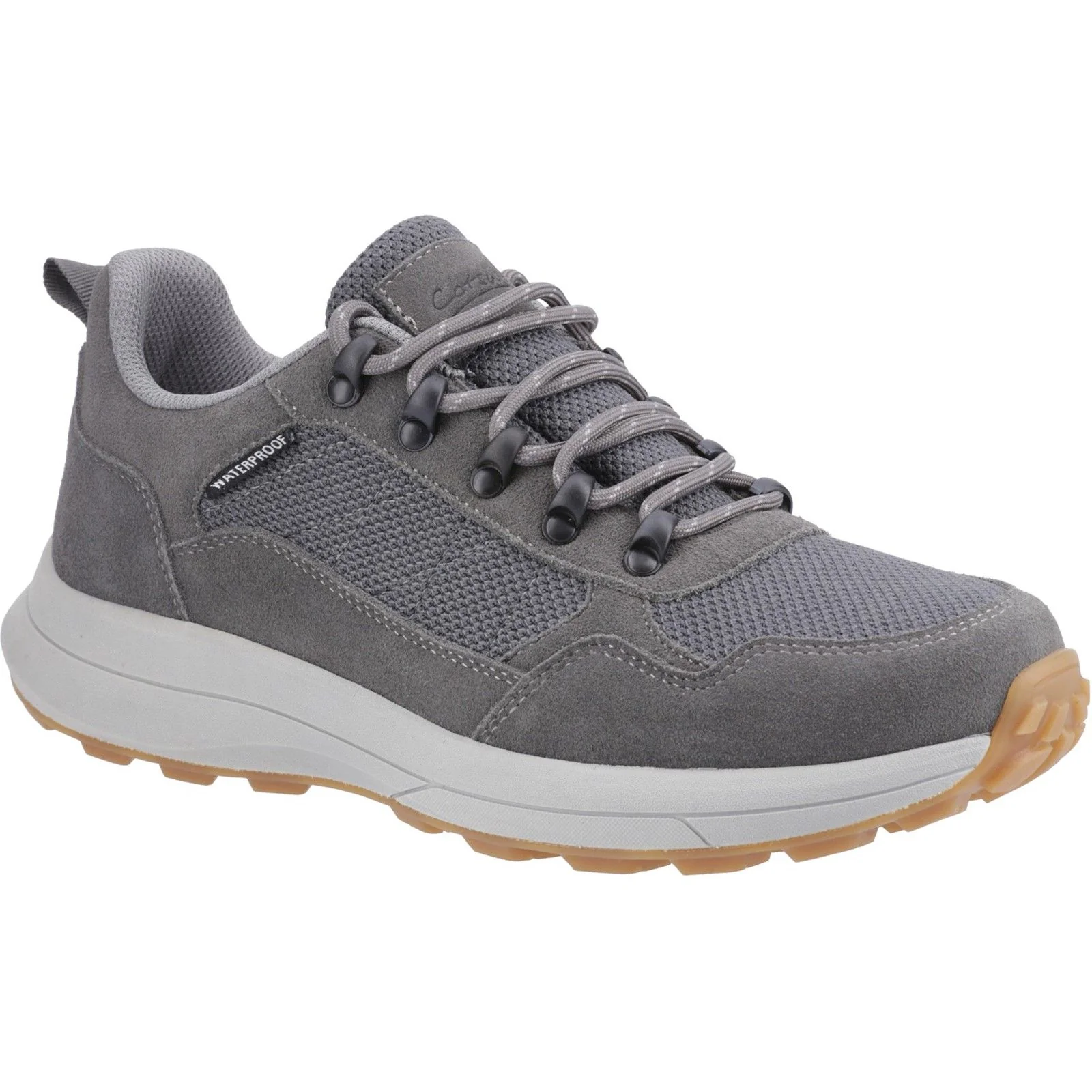 Cotswold Mens Elmfield Shoe Grey - Image 5