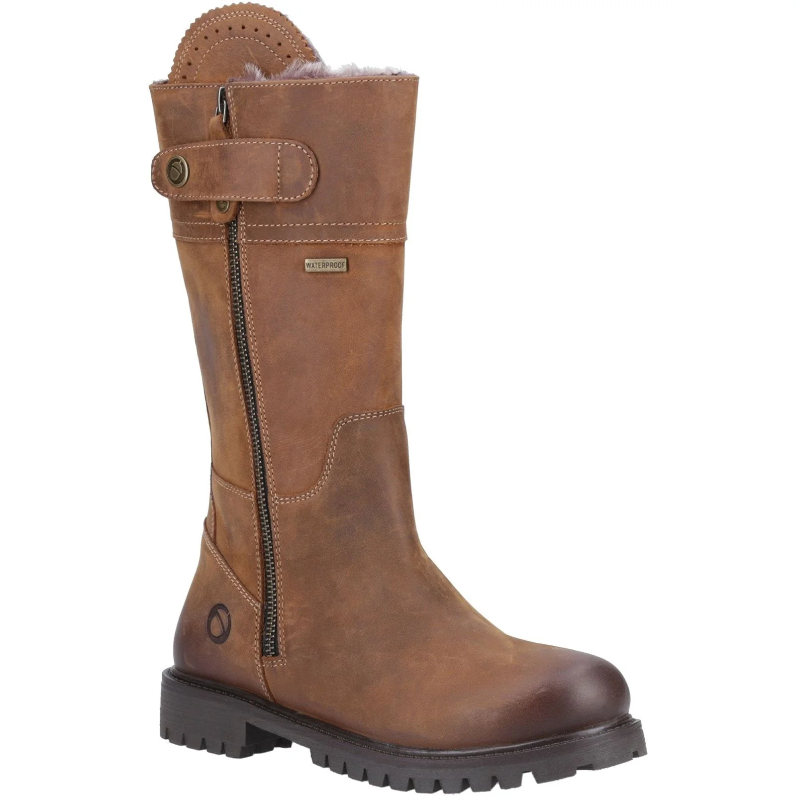 Cotswold Womens Bushcombe Mid Boot Tan - Image 5