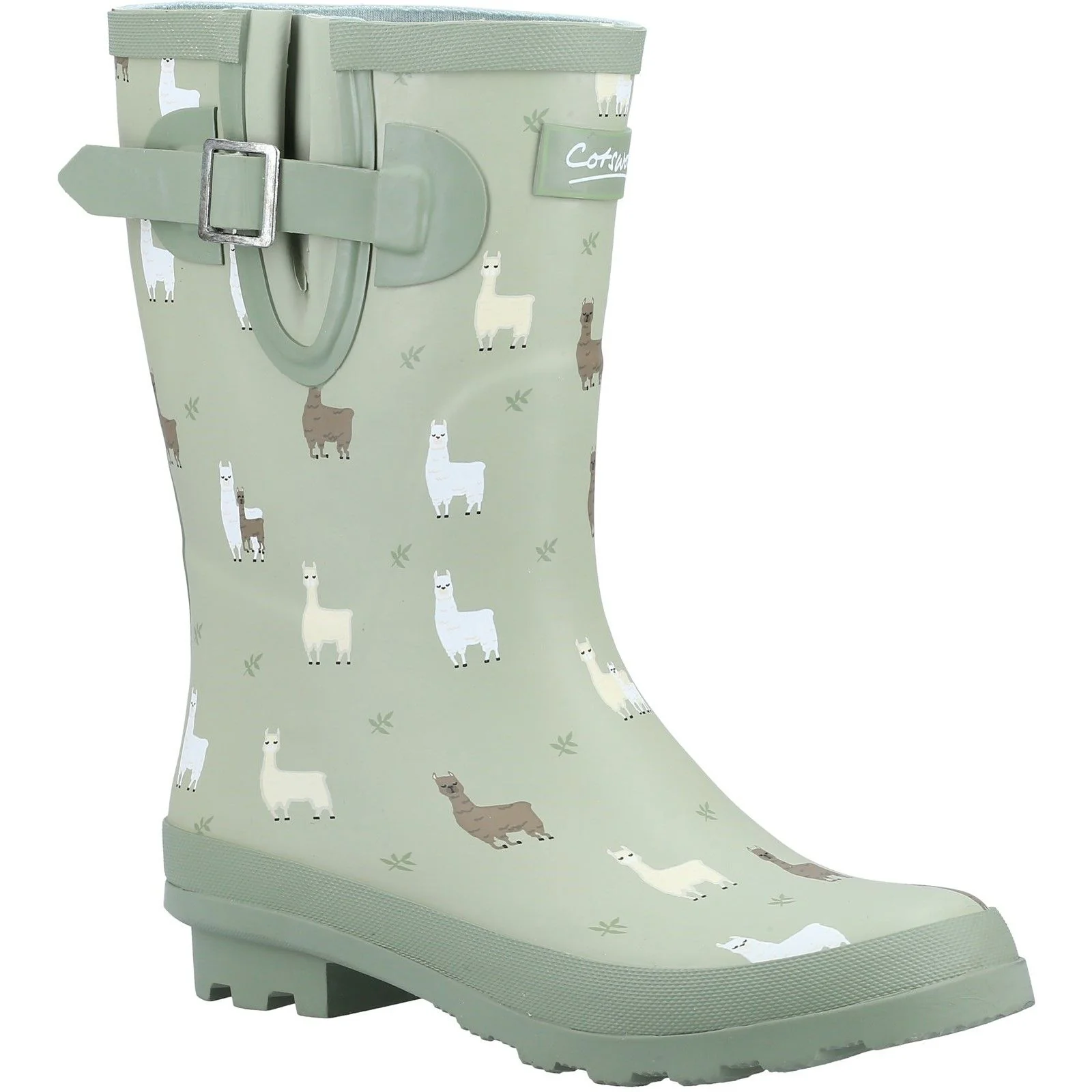 Cotswold Womens Farmyard Mid Wellington Alpaca - Image 4