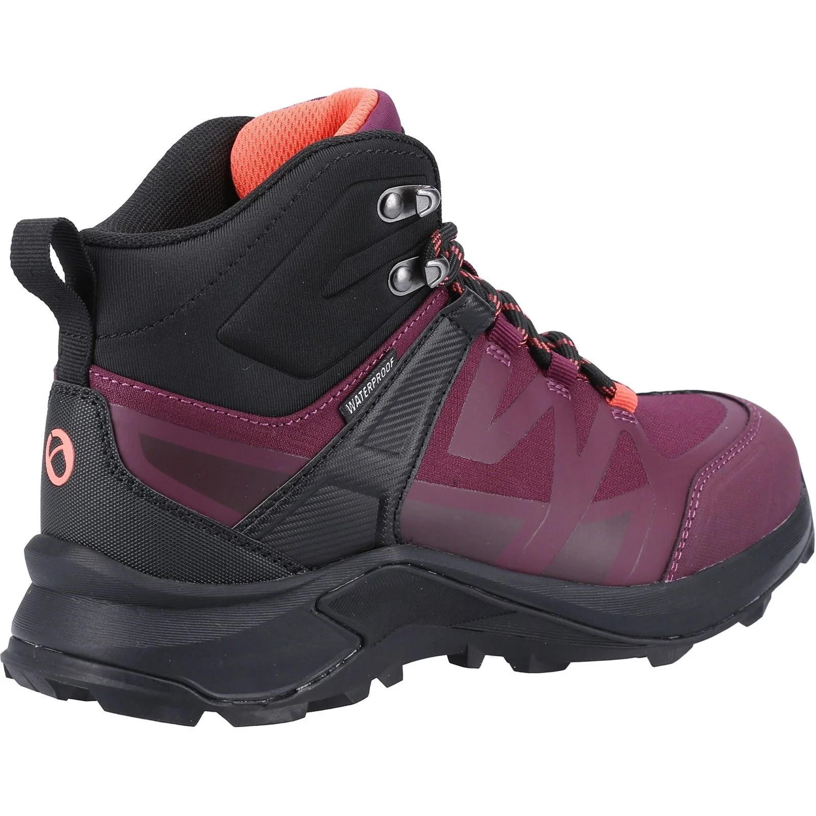 Cotswold Womens Horton Boots Burgundy - Image 3