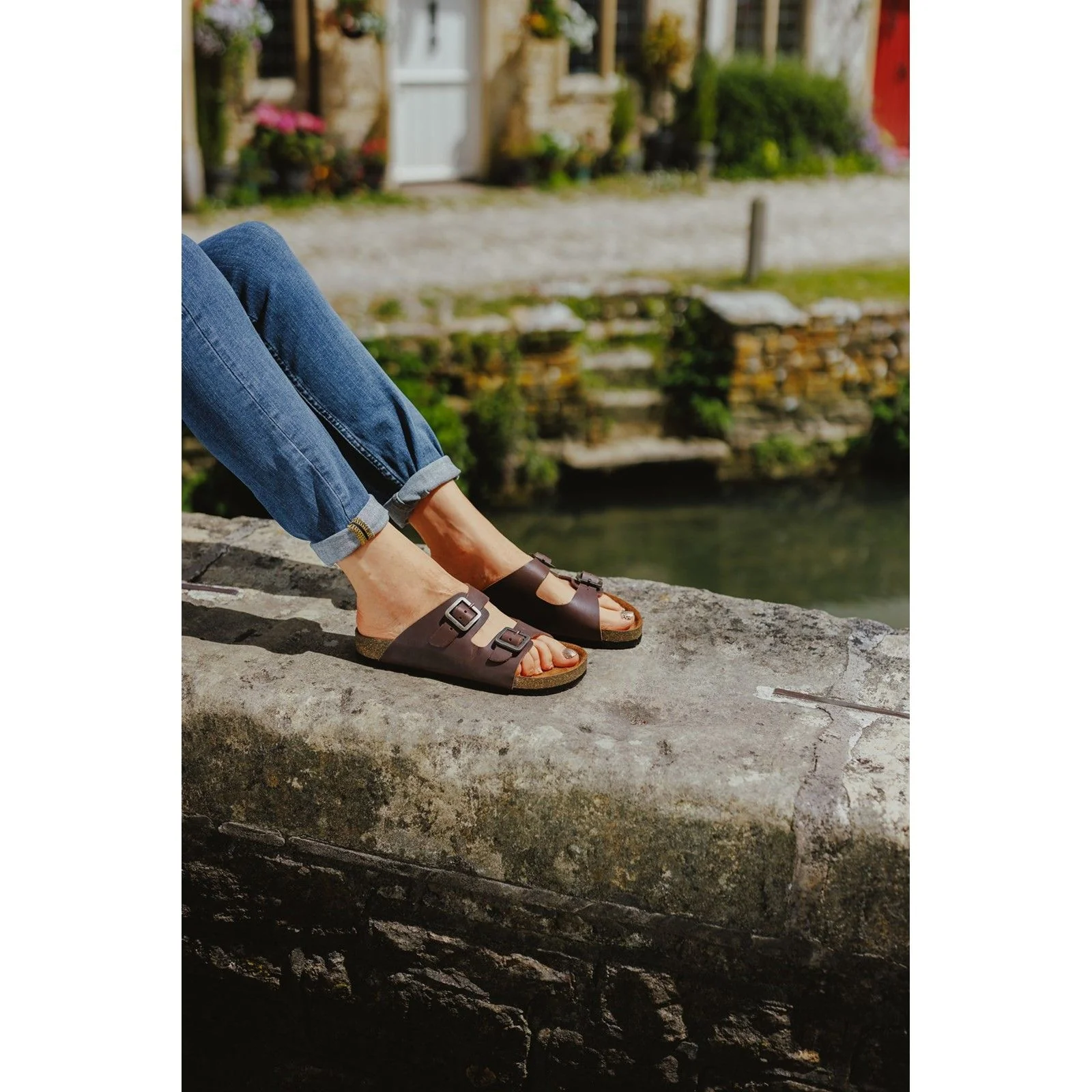 Cotswold Womens Lushill Mule Brown - Image 6