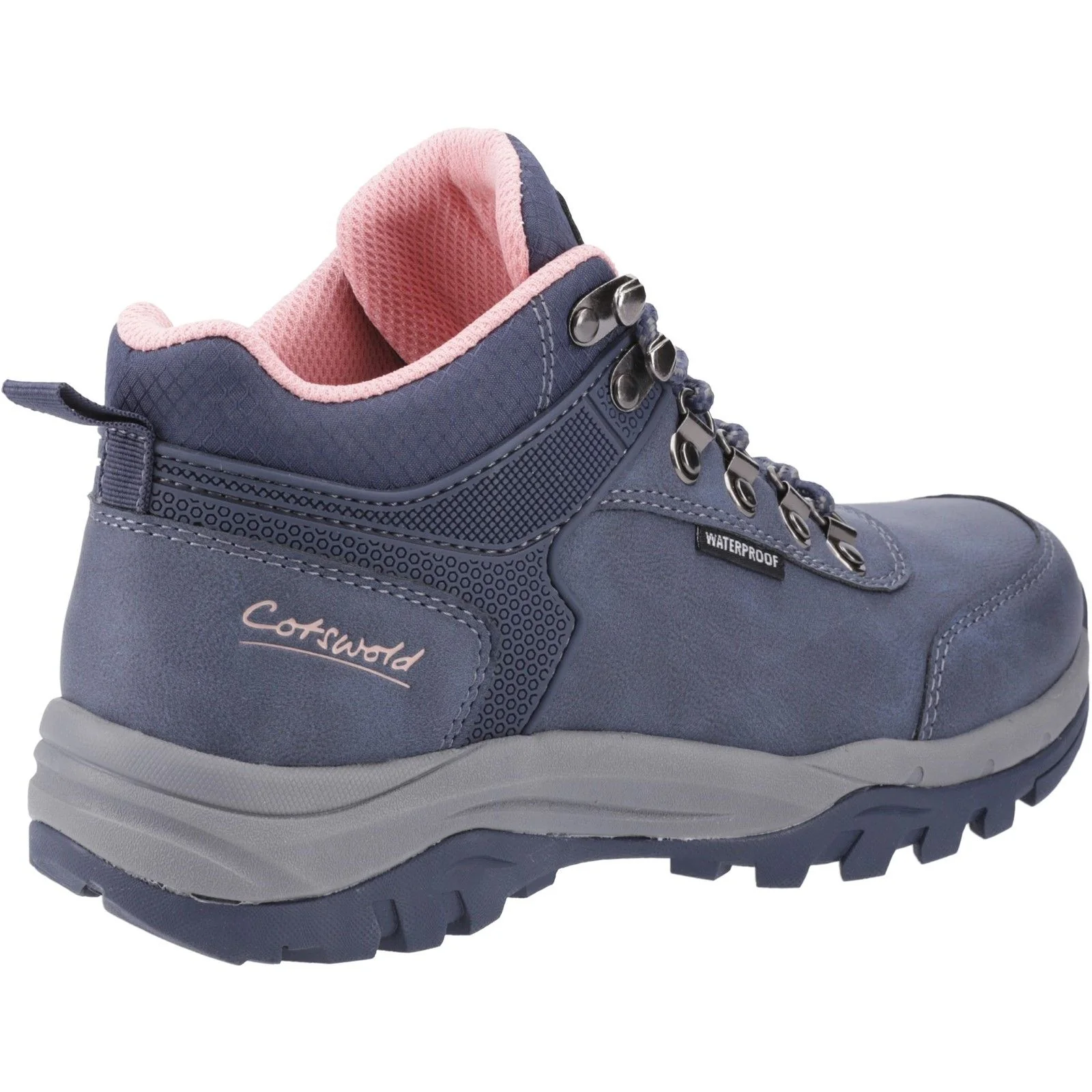 Cotswold Womens Overbury Hiking Boots Navy - Image 4