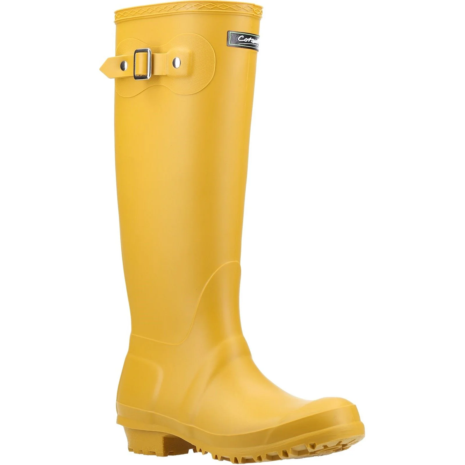 Cotswold Womens Sandringham Wellingtons Mustard - Image 4