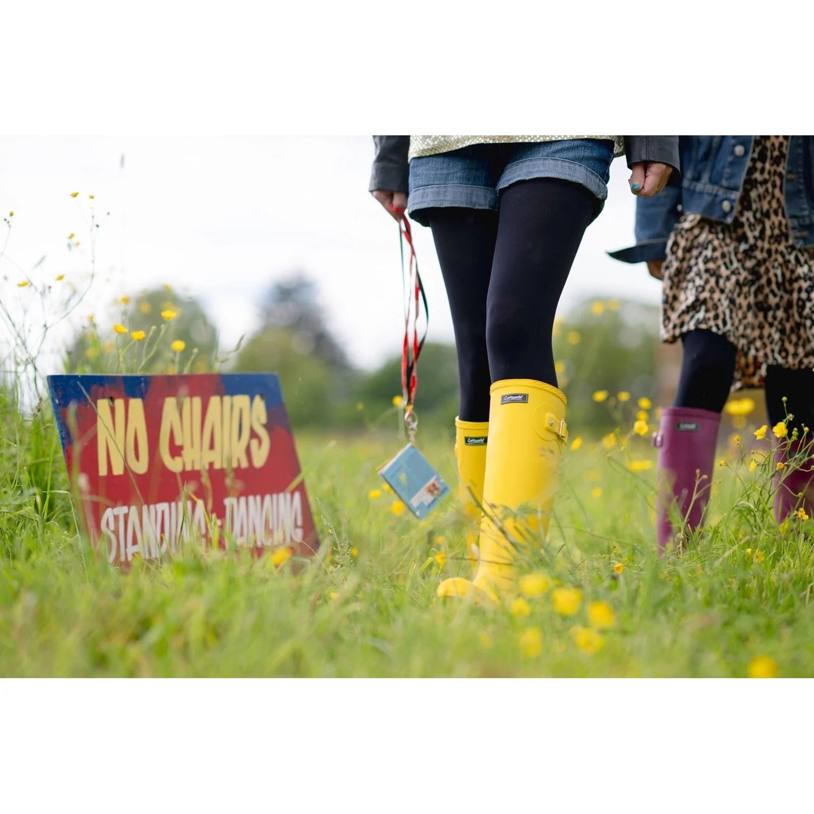 Cotswold Womens Sandringham Wellingtons Yellow - Image 6