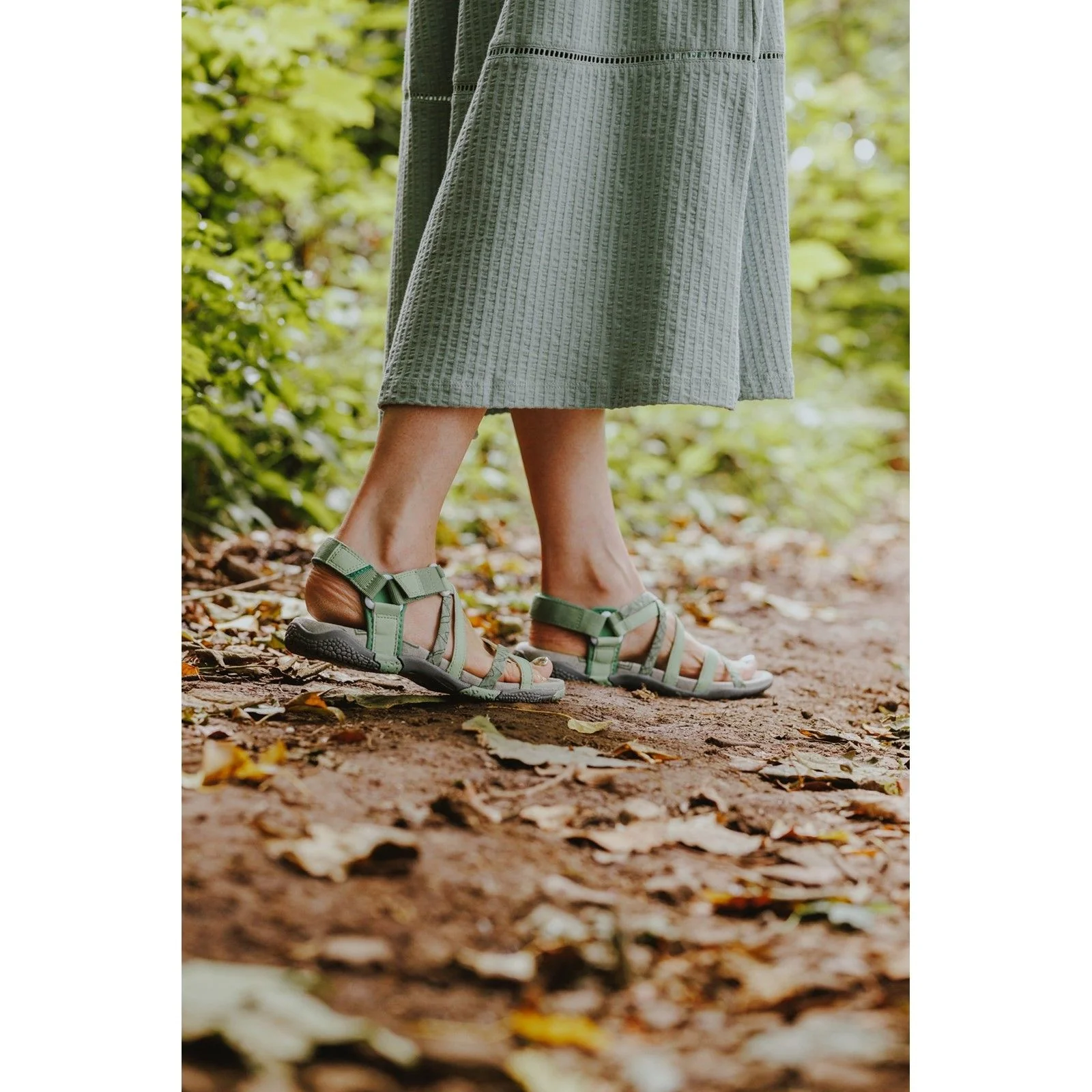 Cotswold Womens Sunhill Sandal Green - Image 6
