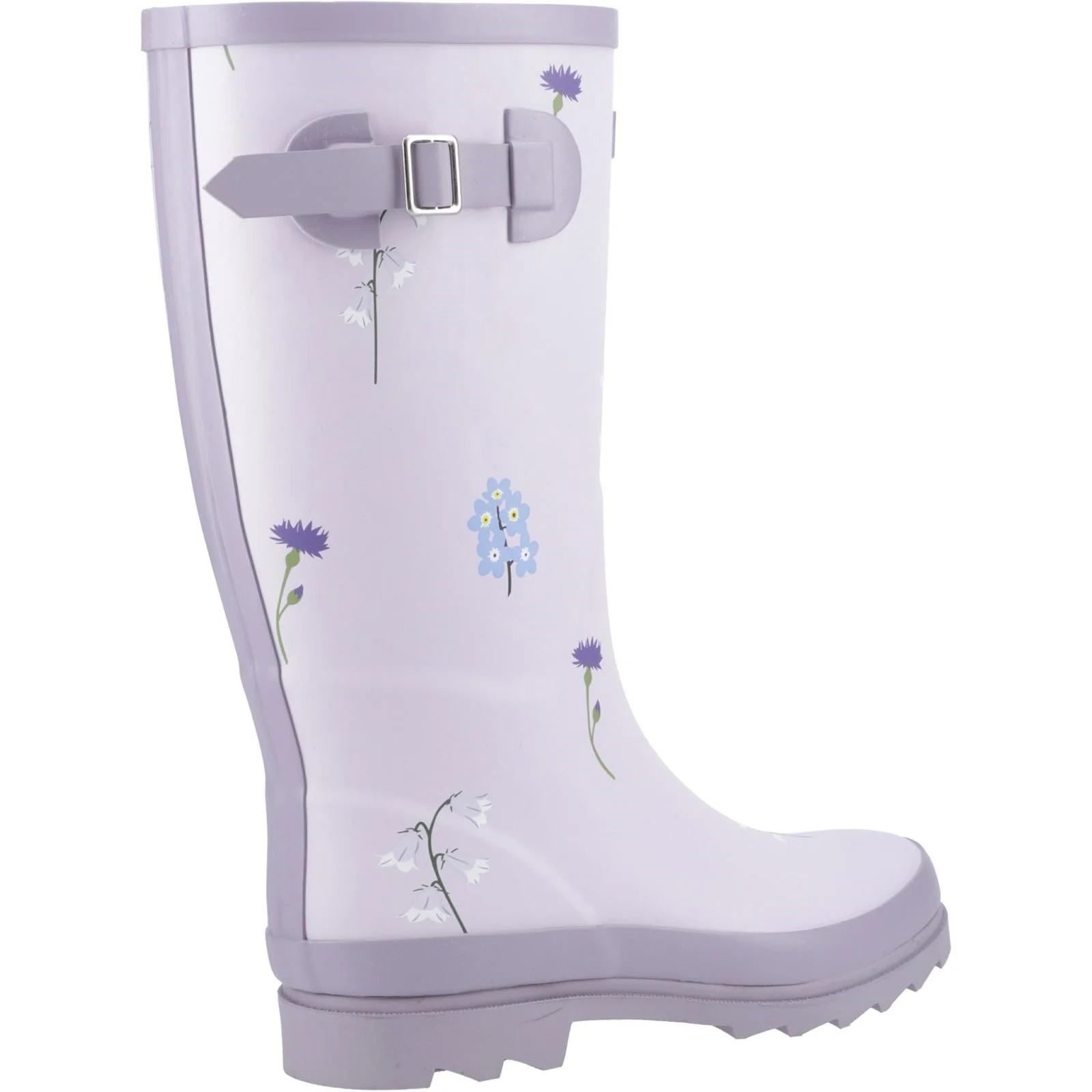 Cotswold Womens Wildflower Tall Wellingtons Lilac - Image 4