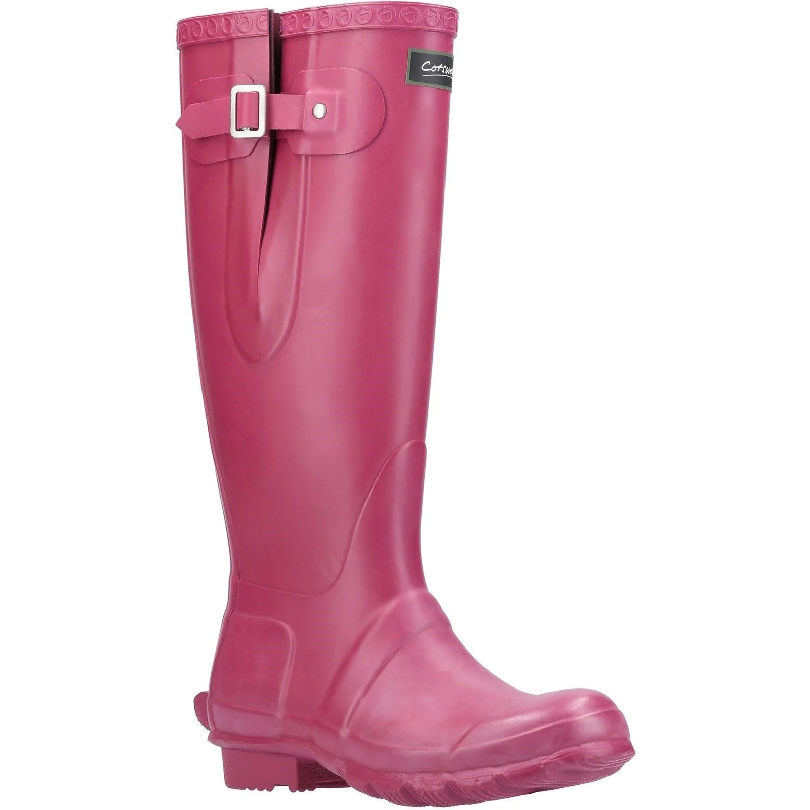 Cotswold Womens Windsor Tall Wellington Boot Berry - Image 4