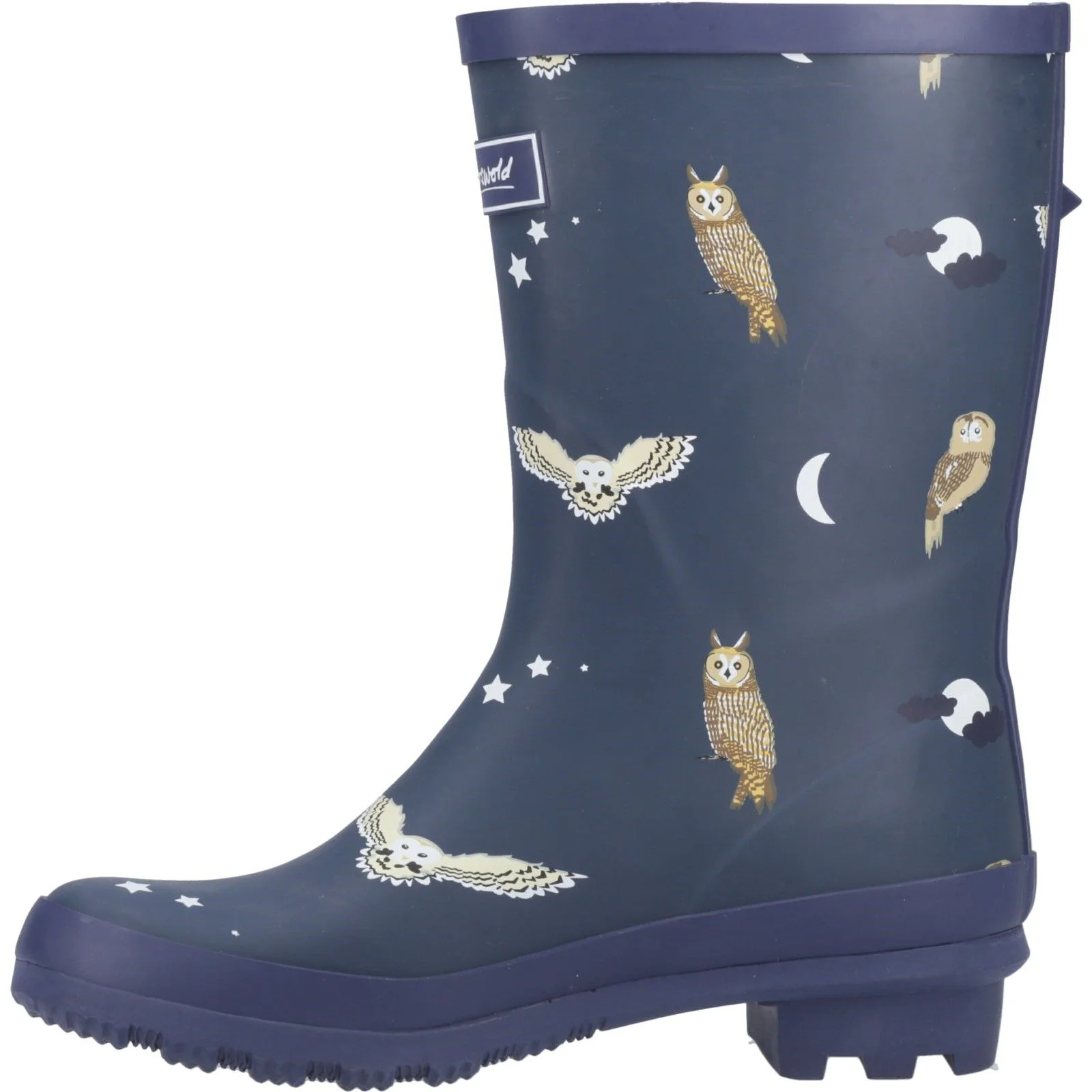 Cotswold Womens Woodland Mid Wellingtons Owls - Image 2
