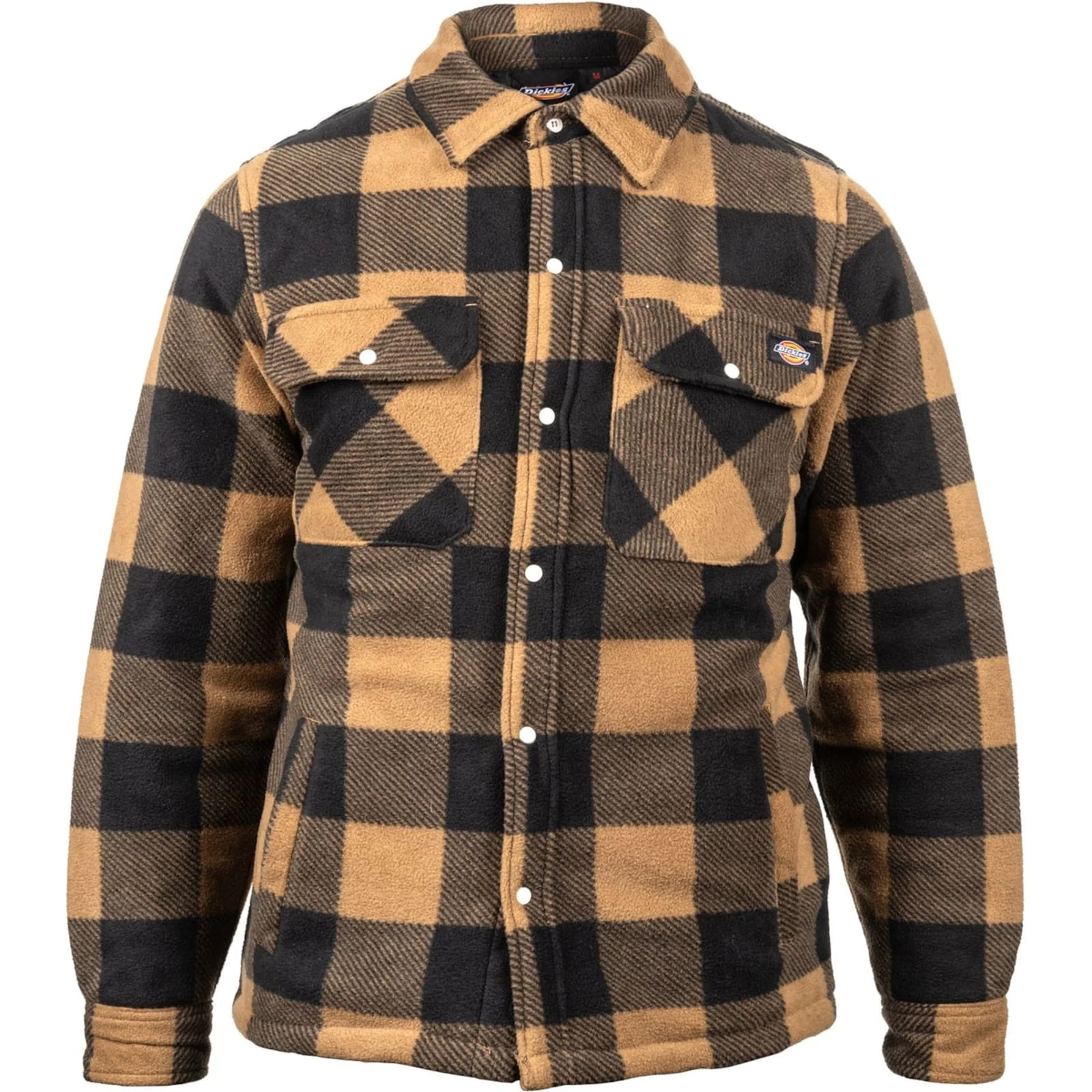 Dickies Mens Portland Shirt Khaki