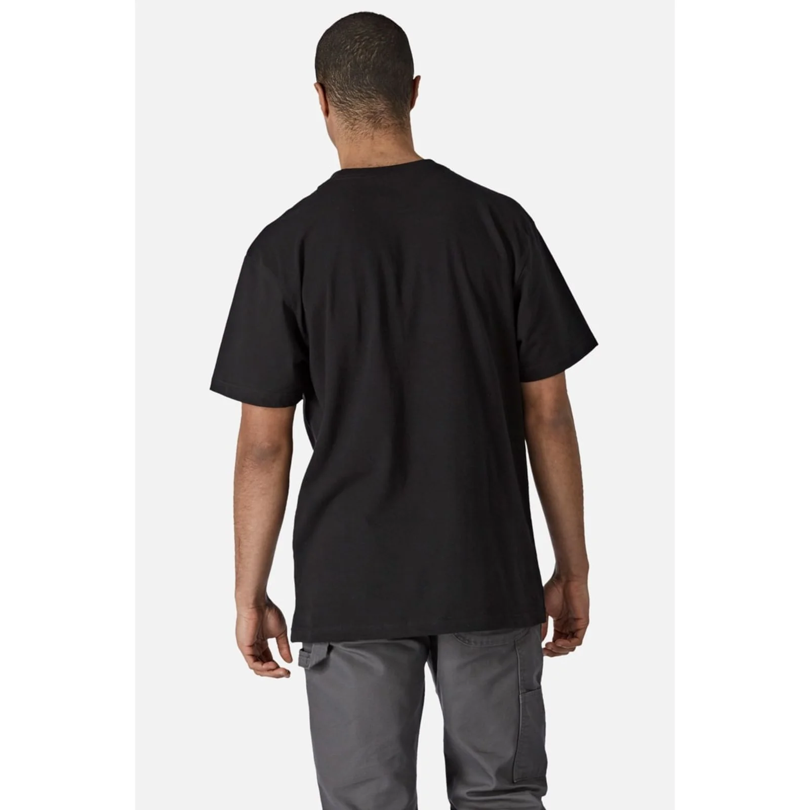 Dickies Mens Short Sleeve Cotton T-Shirt Black - Image 2