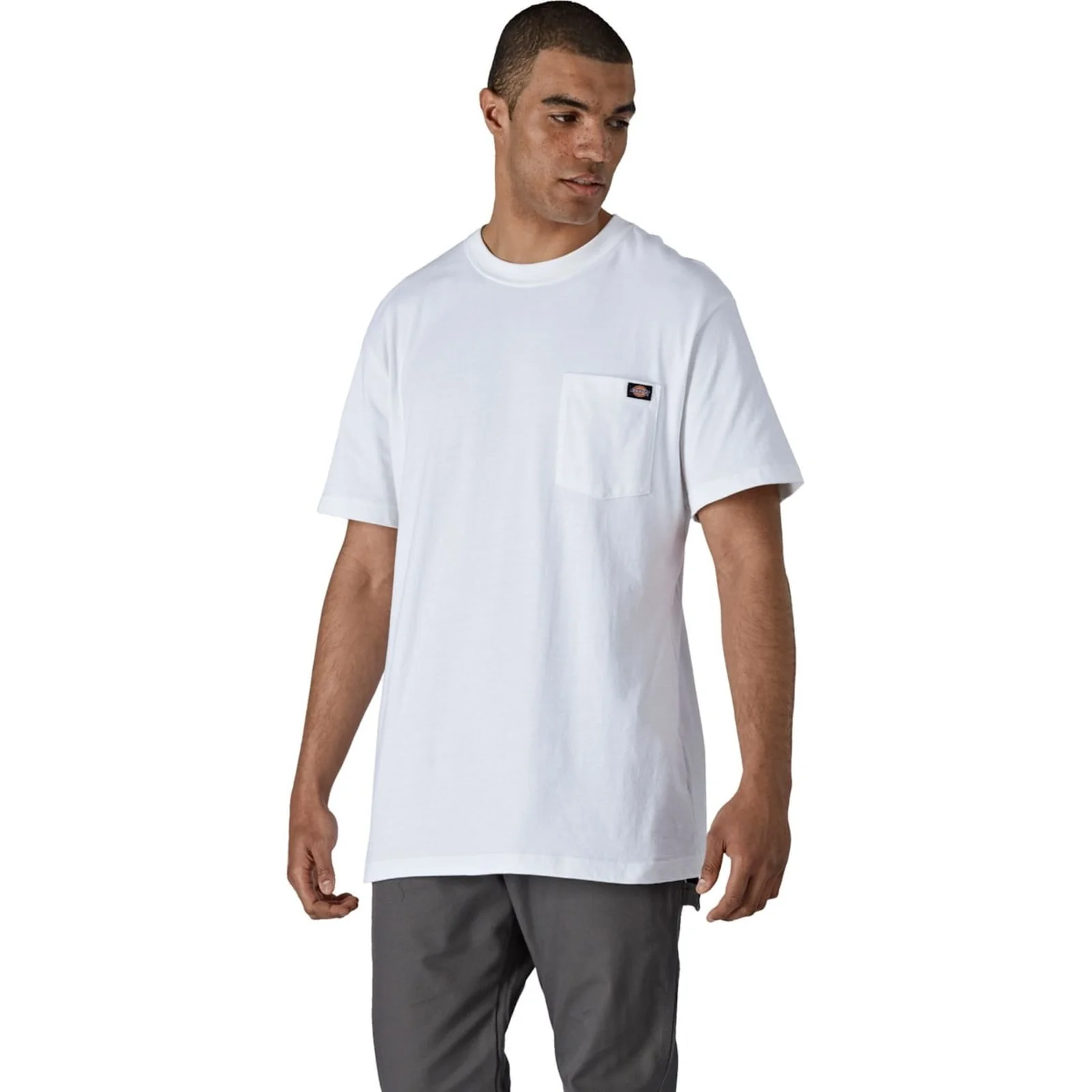 Dickies Mens Short Sleeve Cotton T-Shirt White