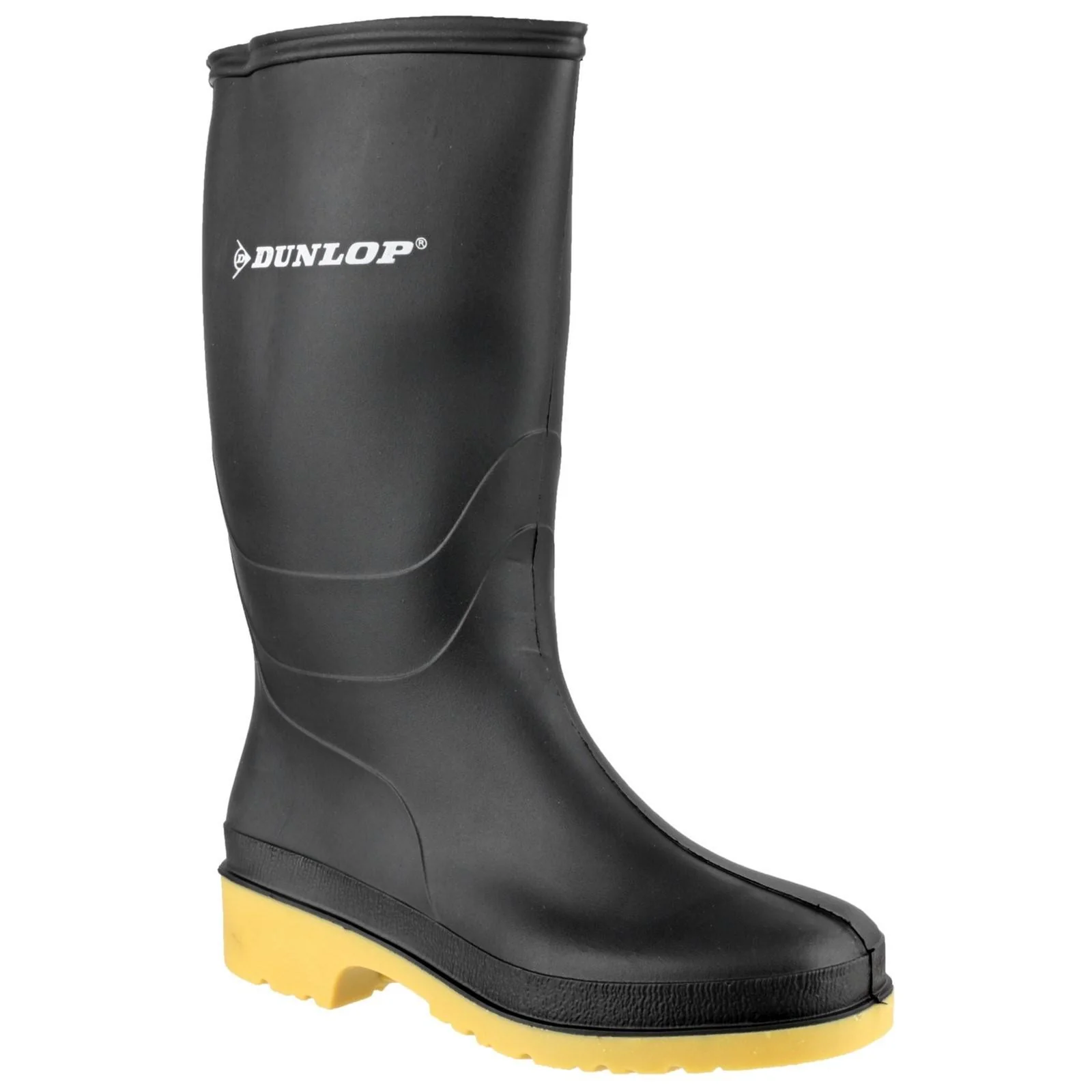Dunlop Junior Kids Dull Wellington Black - Image 5
