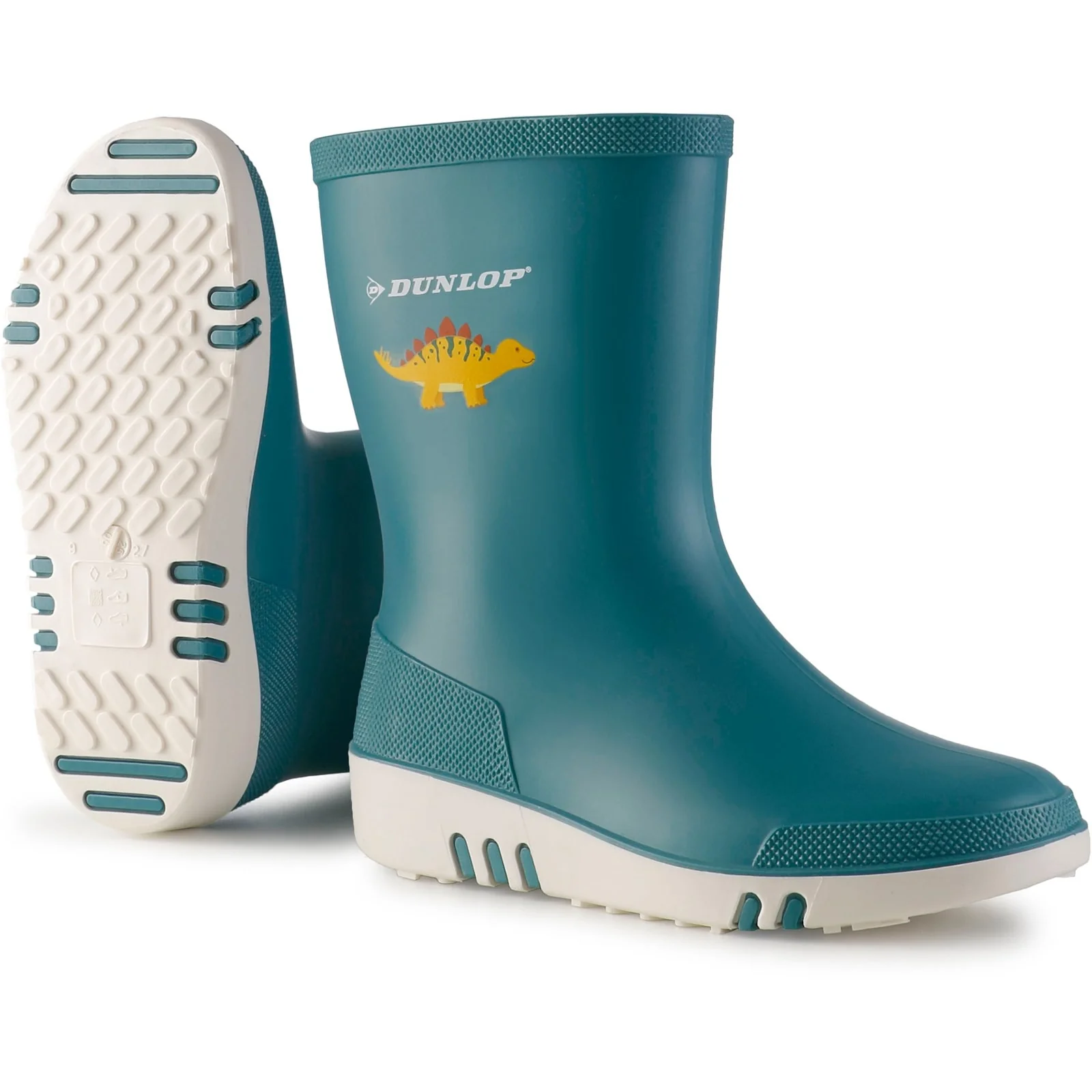 Dunlop Junior Kids Kids Mini Wellington Blue/White - Image 3