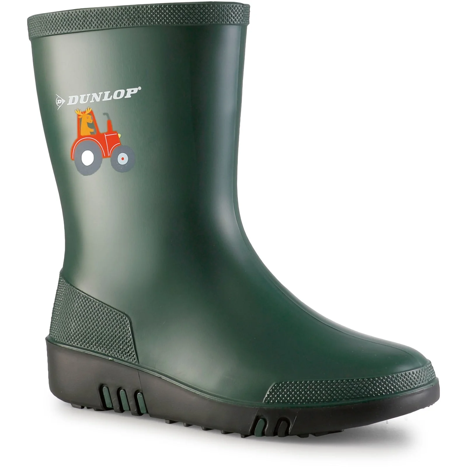 Dunlop Infant Kids Kids Mini Wellington Heritage Green/Black - Image 5