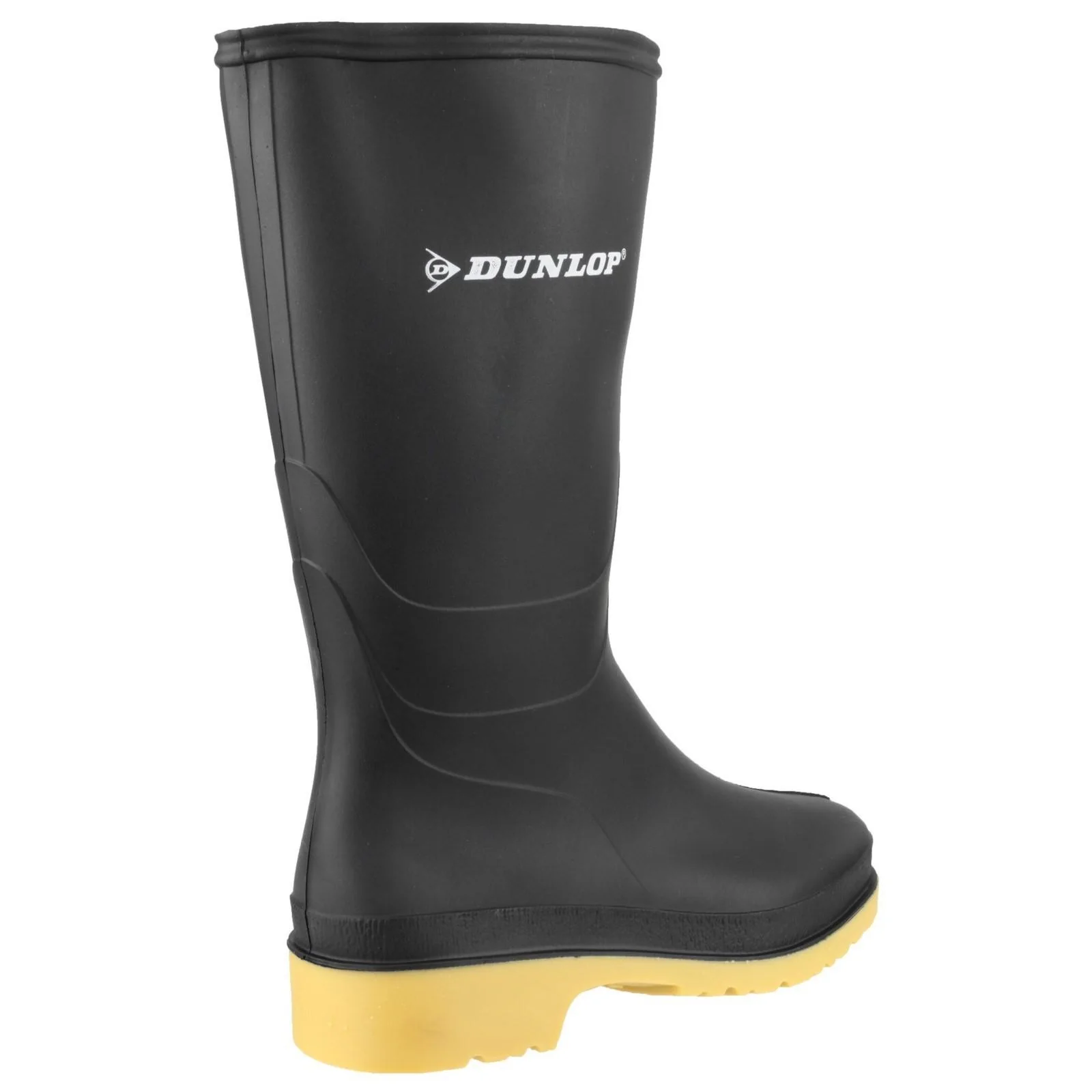 Dunlop Kids Dulls Wellington Boot Black - Image 3