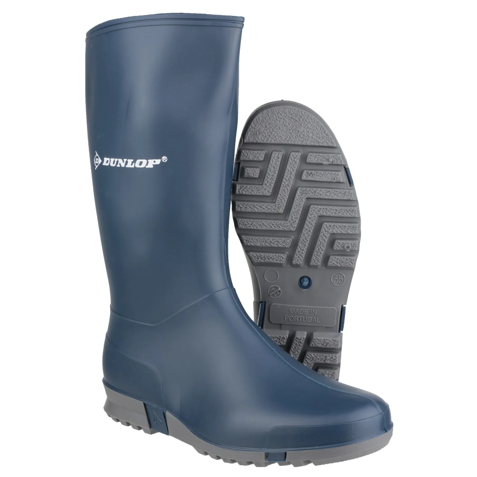 Dunlop Junior Kids Sport Wellington Blue - Image 4