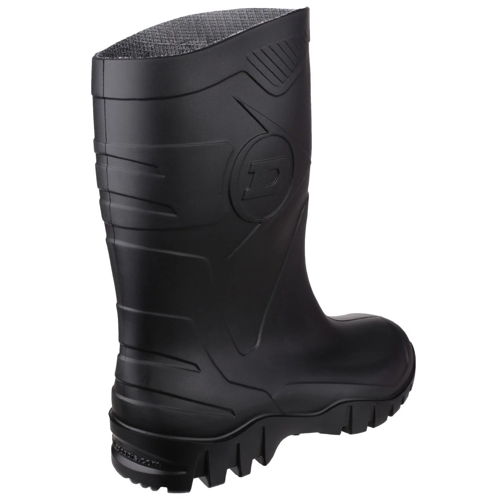Dunlop Mens Dee Calf Length Wellington Black - Image 3