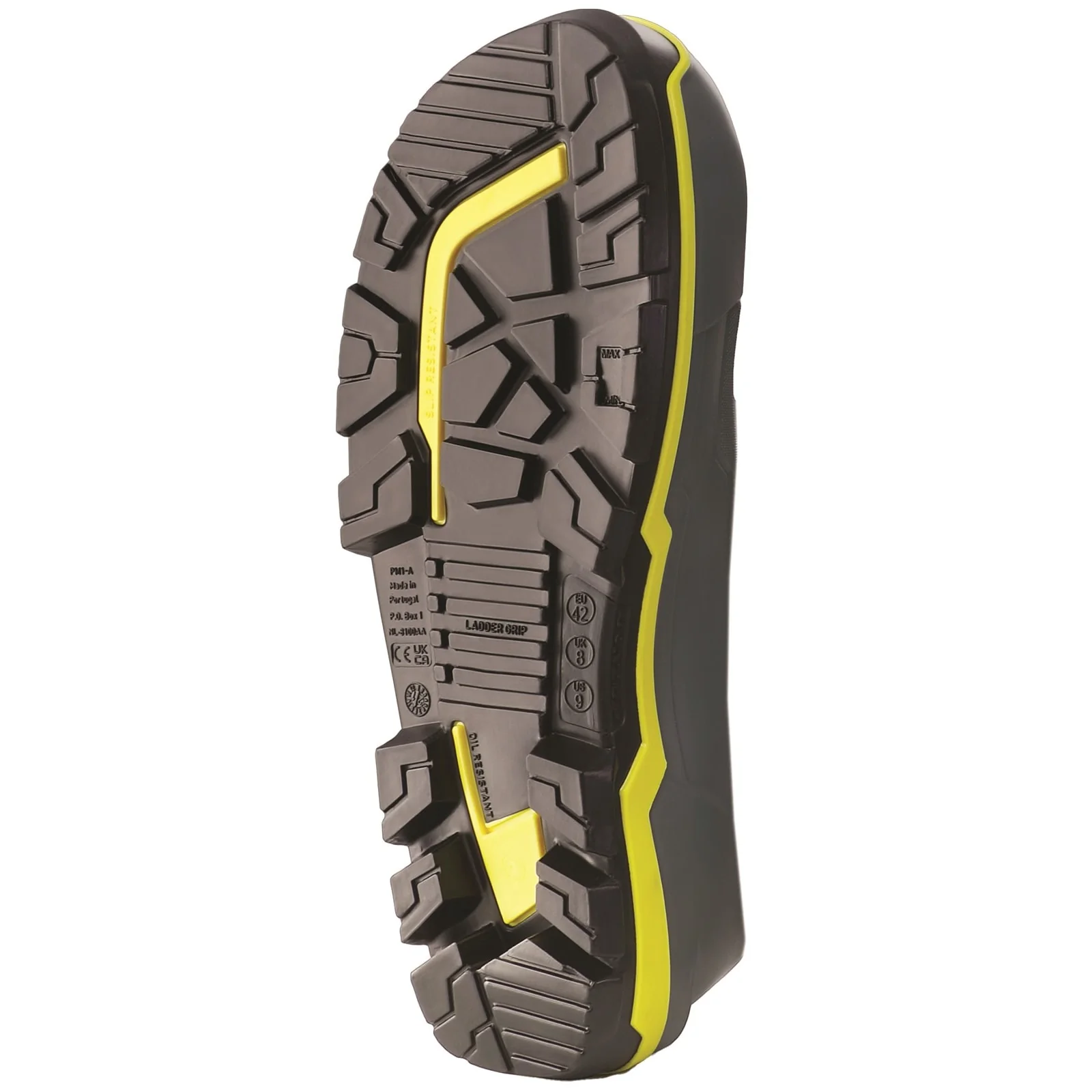 Dunlop Mens MetGUARD Full Safety Wellington Dark Grey - Image 2