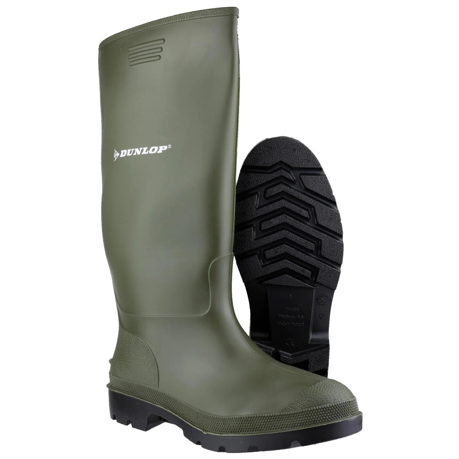Dunlop Mens Pricemastor Wellington Green - Image 4