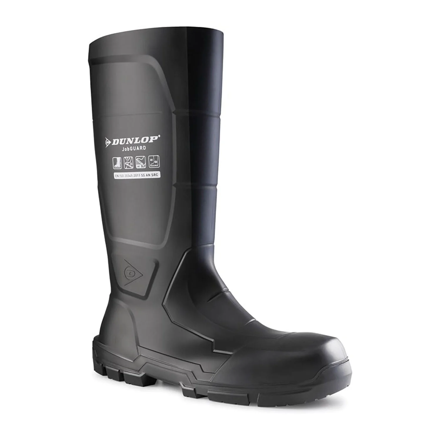 Dunlop Unisex JobGUARD Full Safety Wellington Black - Image 5