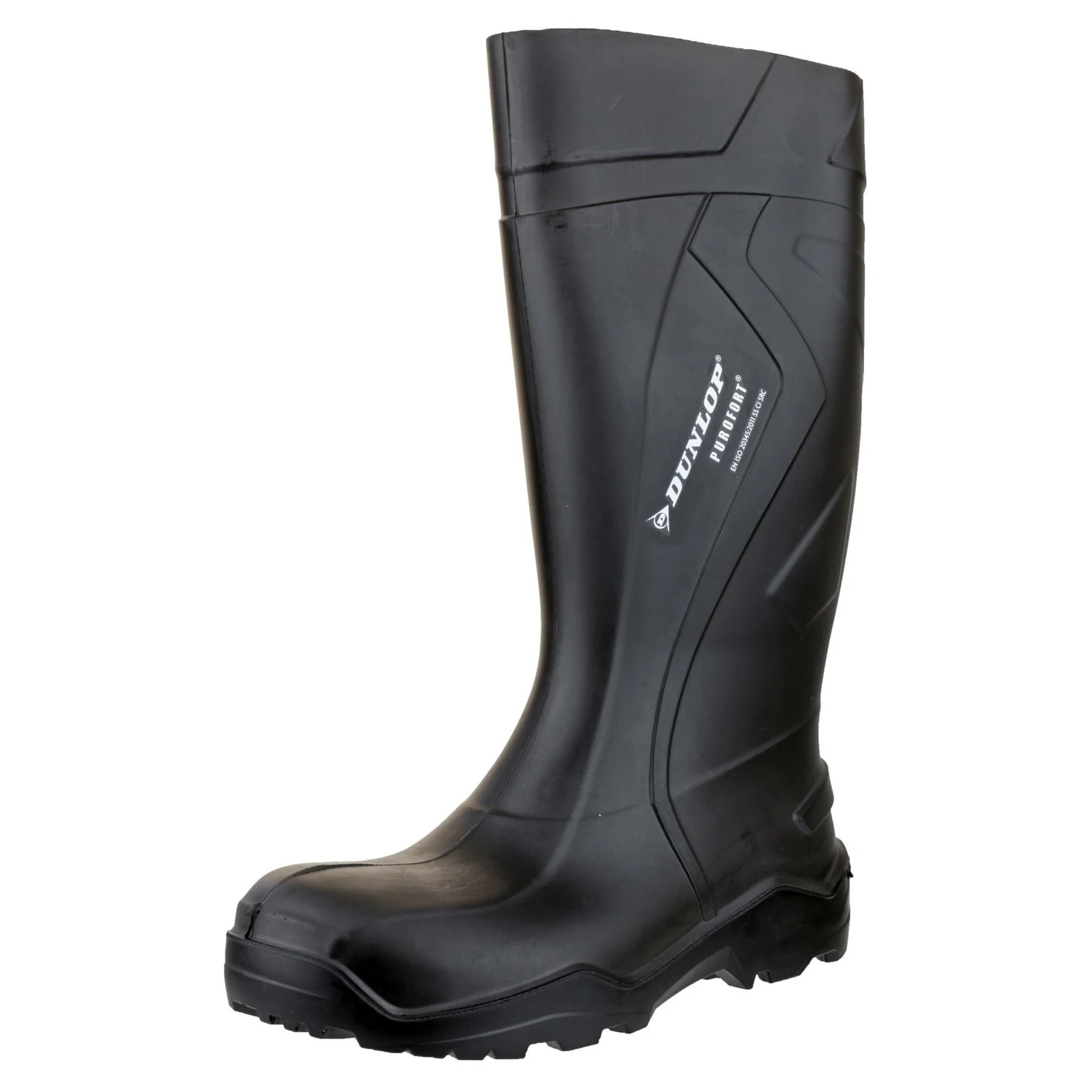 Dunlop Unisex Purofort+ Full Safety Wellington Black - Image 5
