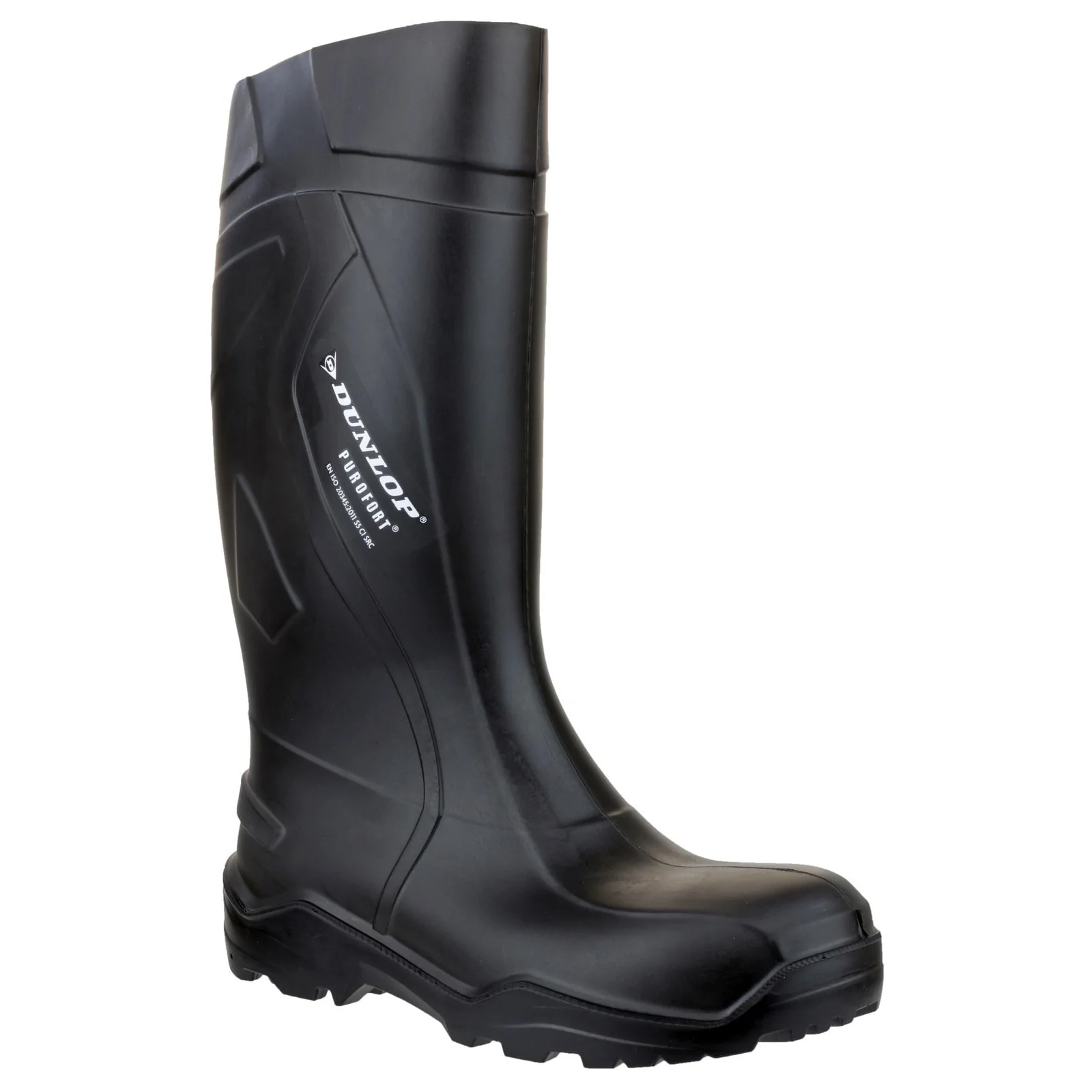 Dunlop Unisex Purofort+ Full Safety Wellington Black - Image 6