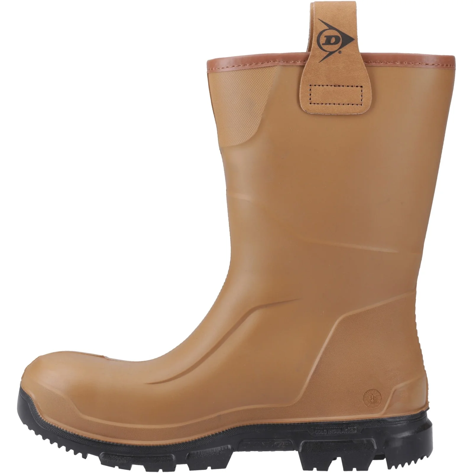 Dunlop Unisex Purofort RigPRO Full Safety Wellington Brown/Black - Image 2