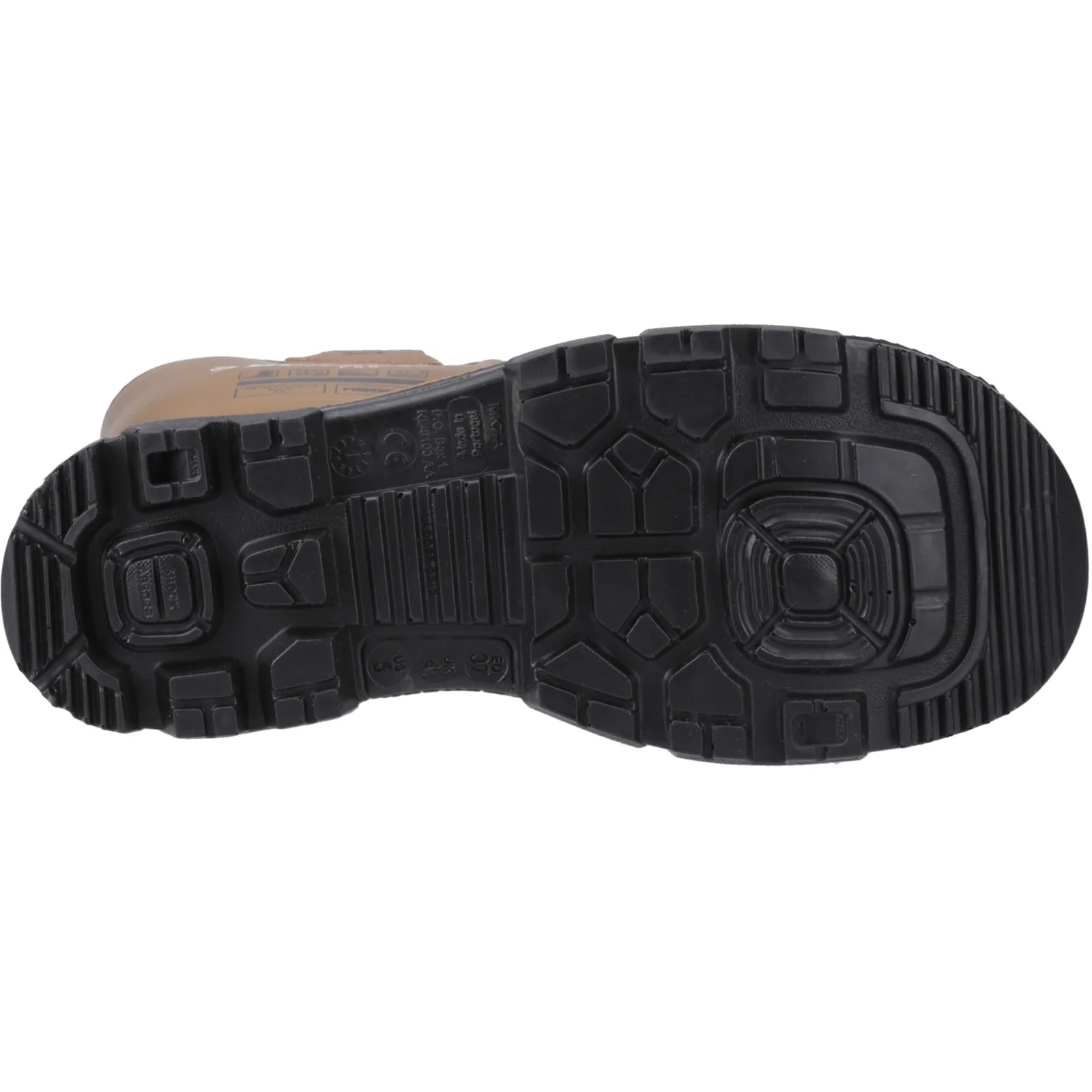Dunlop Unisex Purofort RigPRO Full Safety Wellington Brown/Black - Image 3