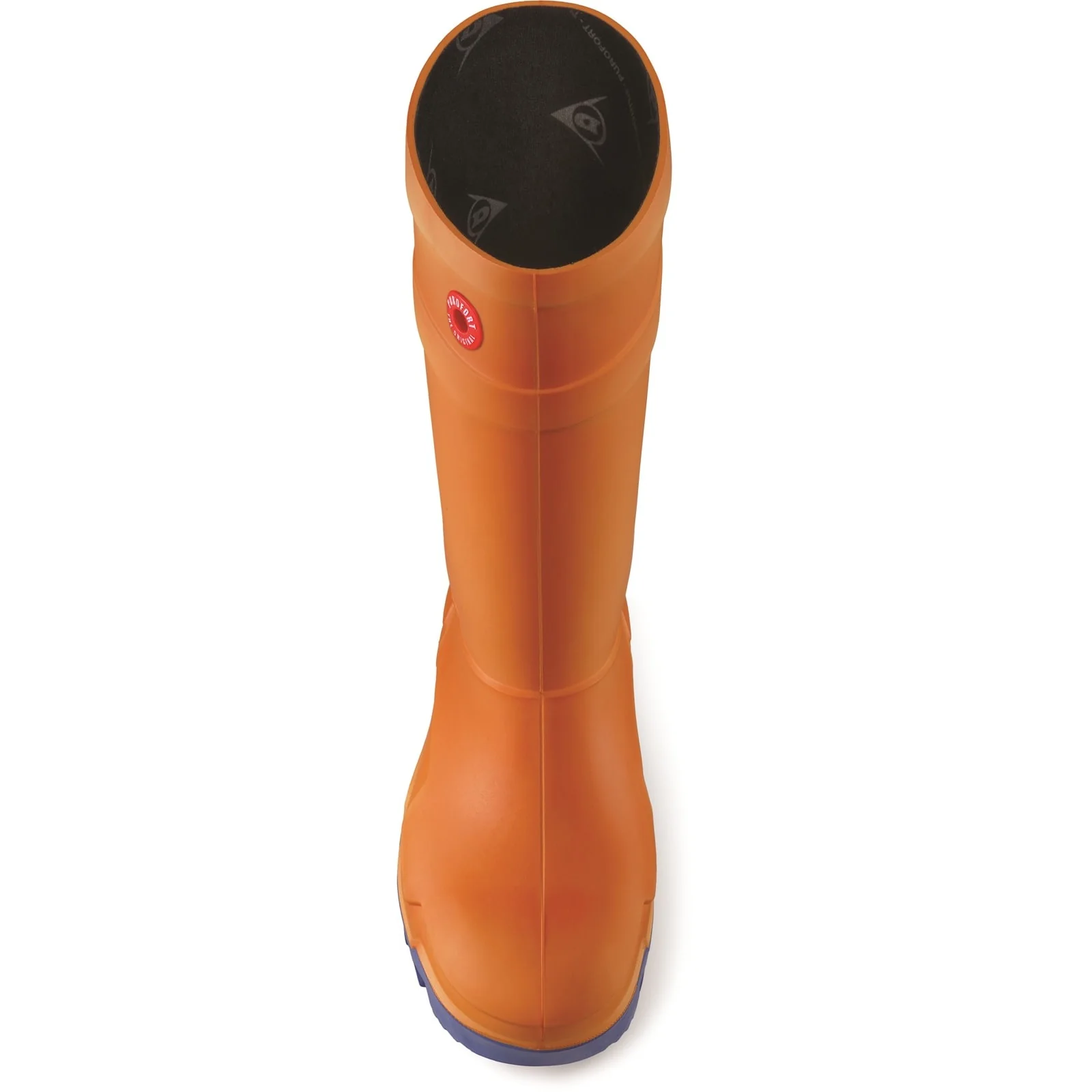 Dunlop Unisex Purofort Thermo+ Full Safety Wellington Orange - Image 4