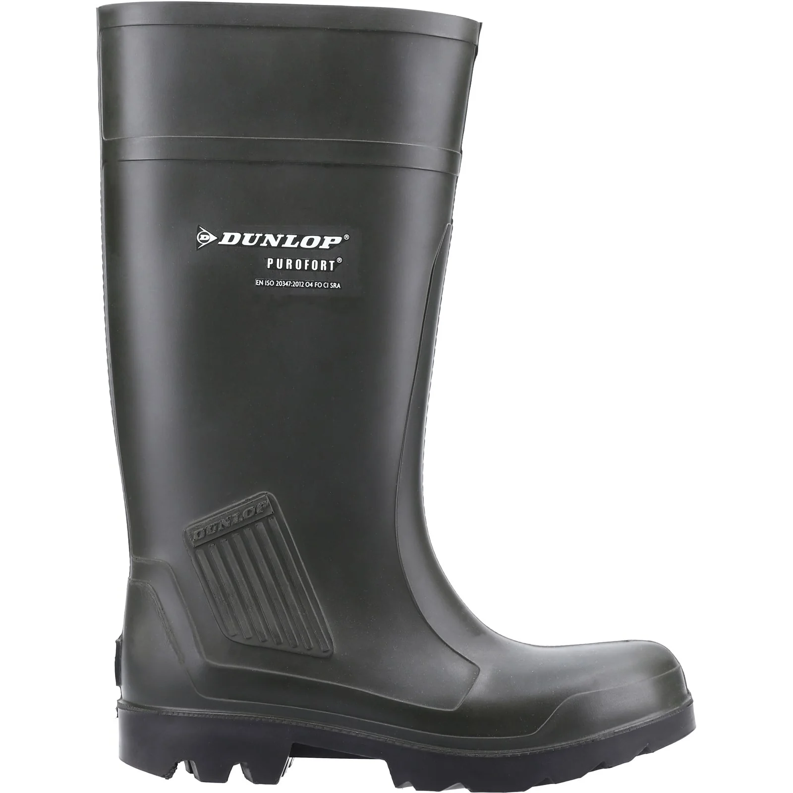 Dunlop Unisex Purofort Professional Full Safety Wellington Green
