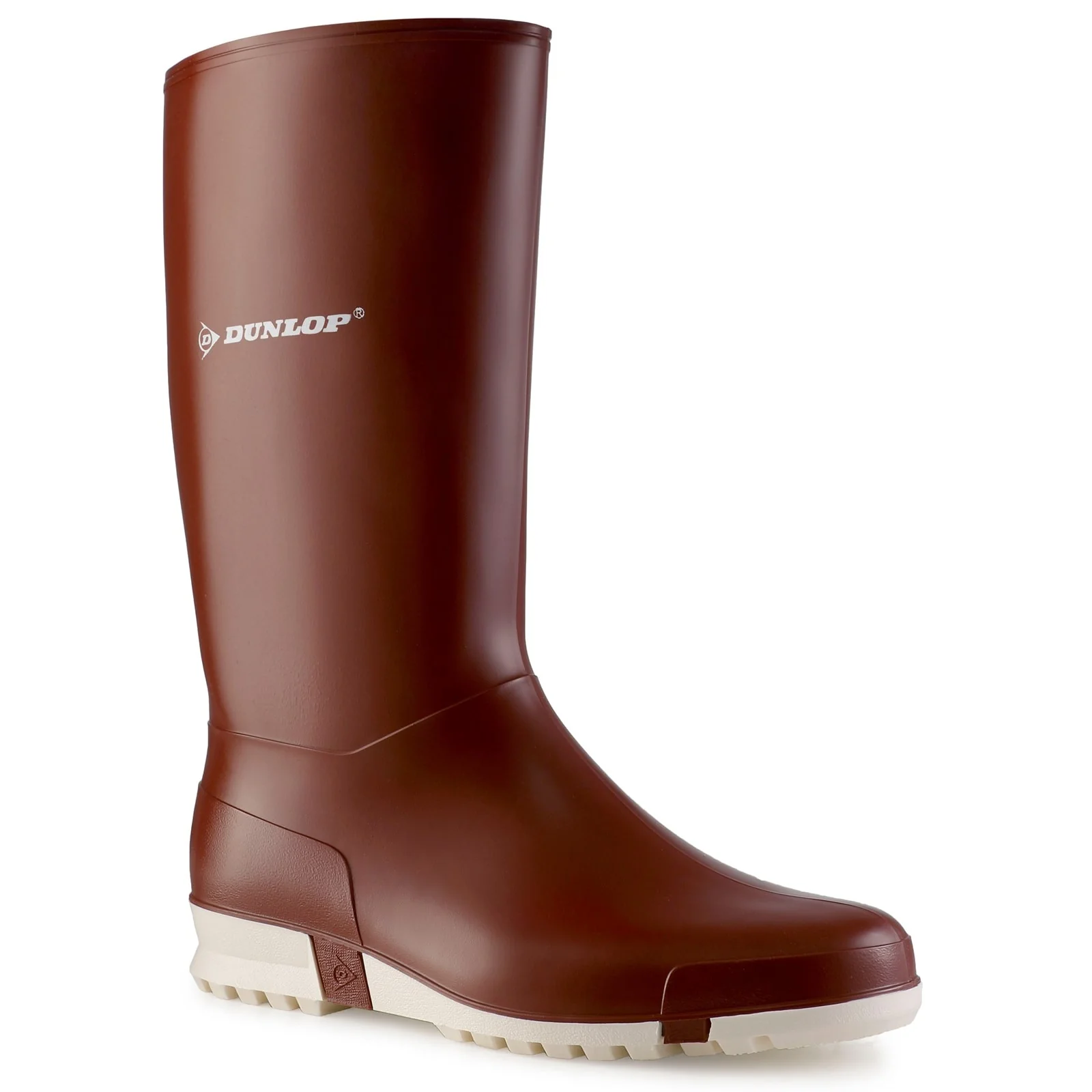 Dunlop Unisex Sport Wellington Burgundy/White - Image 6