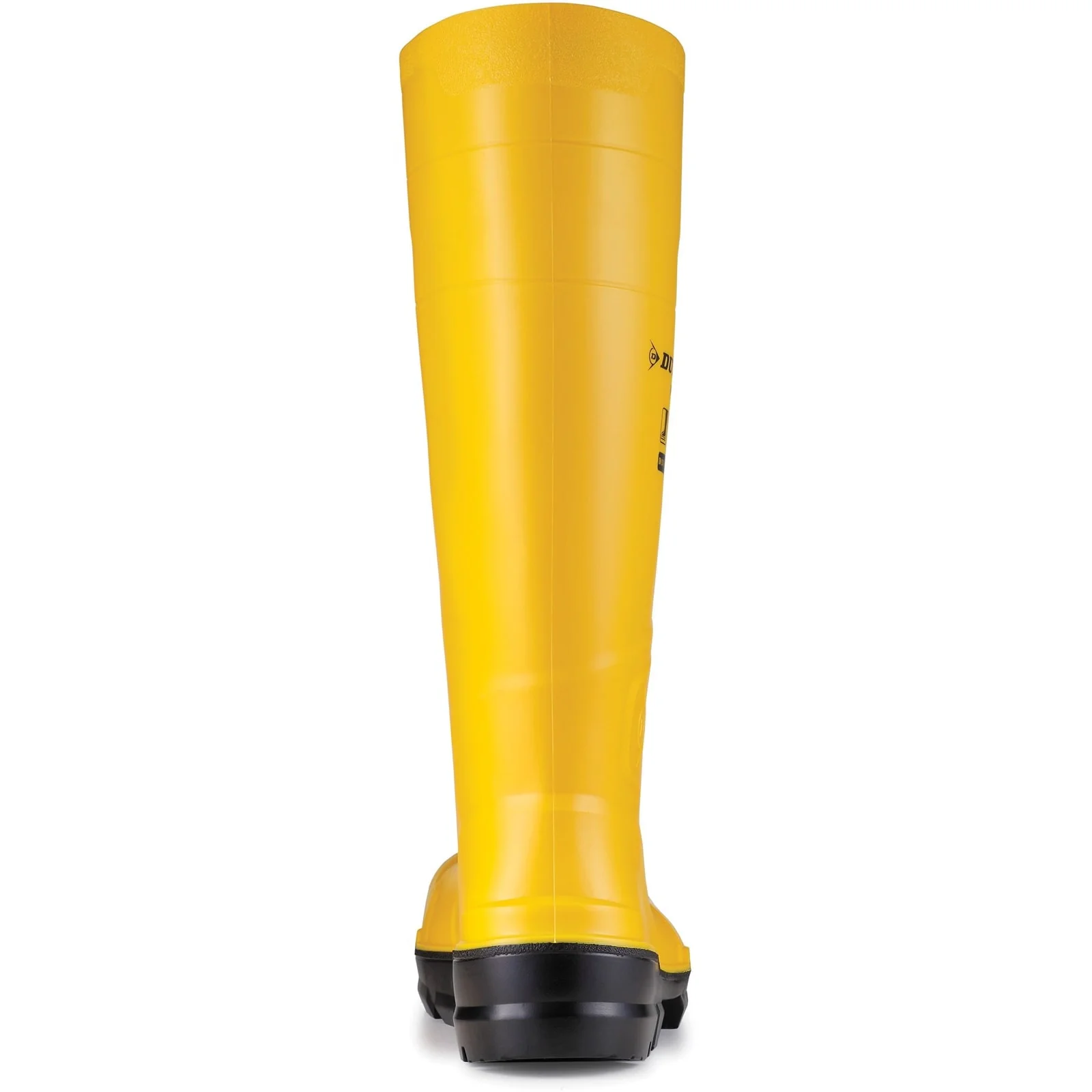 Dunlop Unisex Work-It Full Safety Wellington Yellow - Image 3