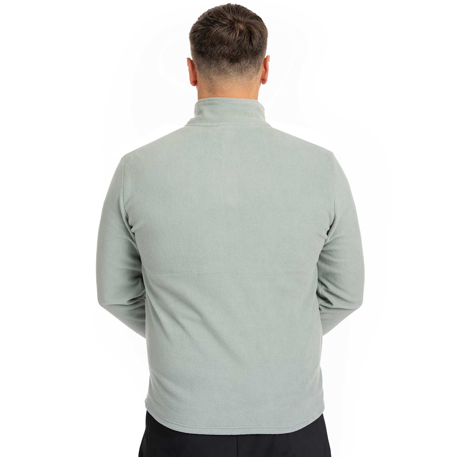 Energetics Amos Mens Mid Fleece Half Zip Sweatshirt - Image 2